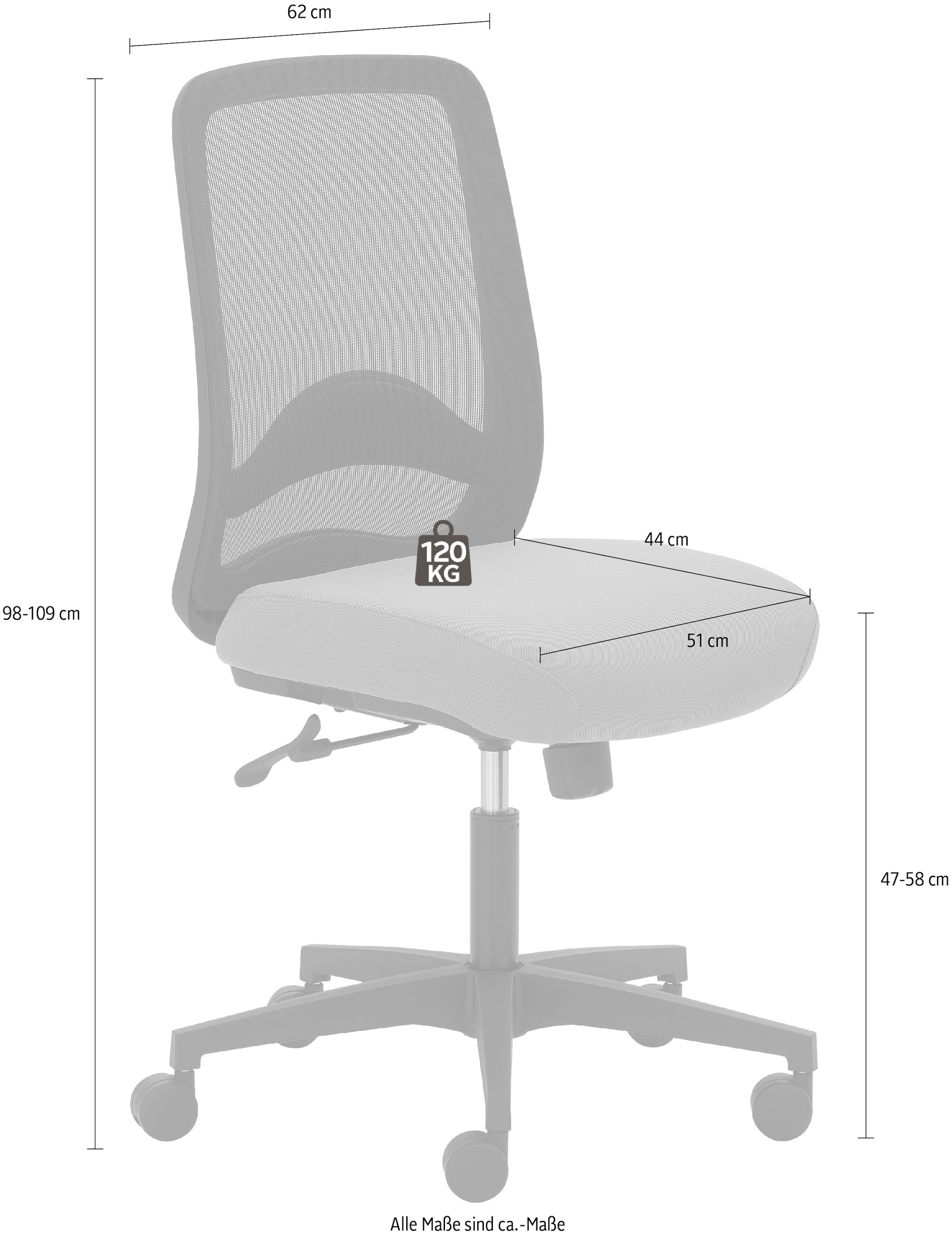 Mayer Sitzmöbel Bürostuhl »myTRITON«, 1 St., Struktur (recyceltes Polyester)