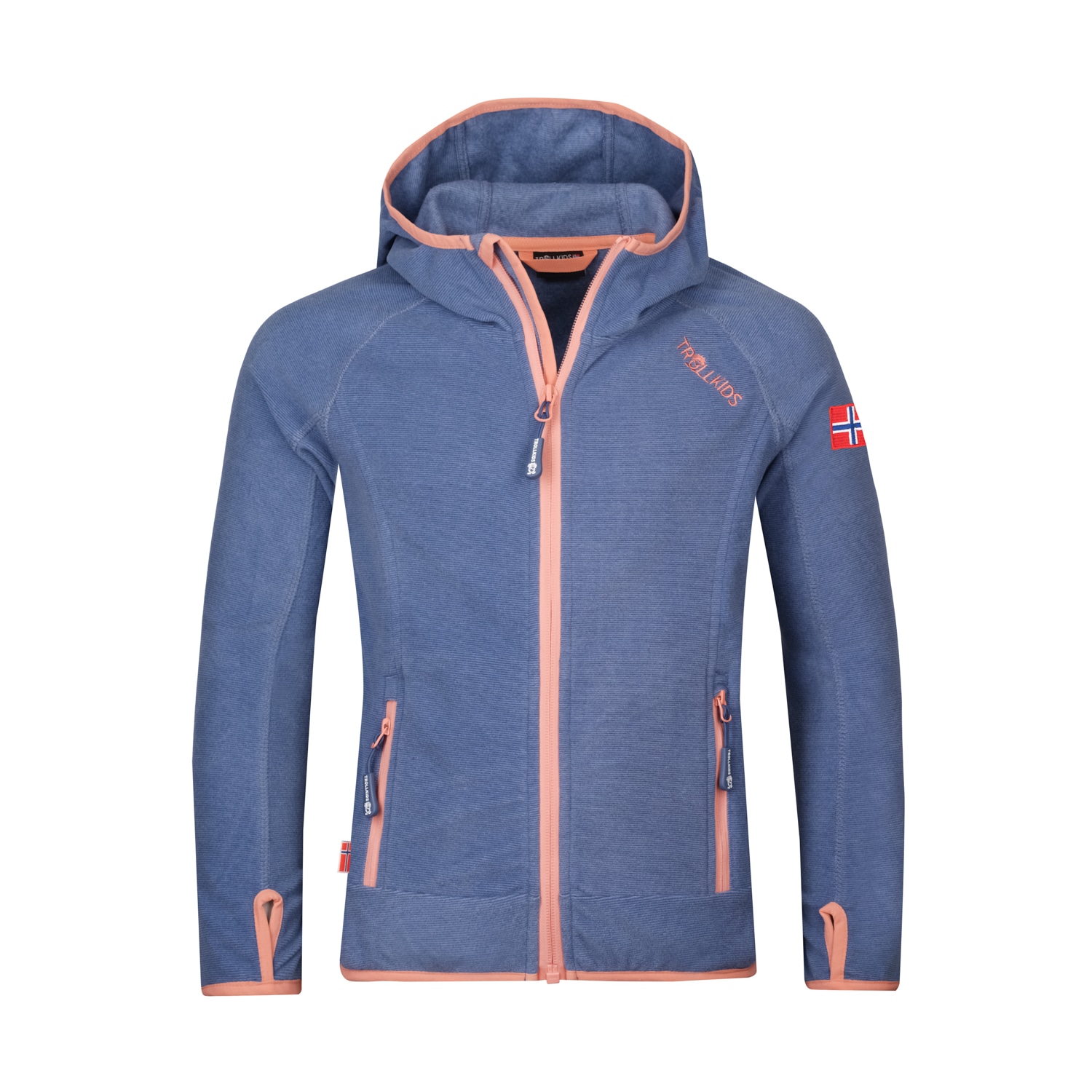 TROLLKIDS Fleecejacke »GIRLS SANDEFJORD JACKET« Übergangsjacke