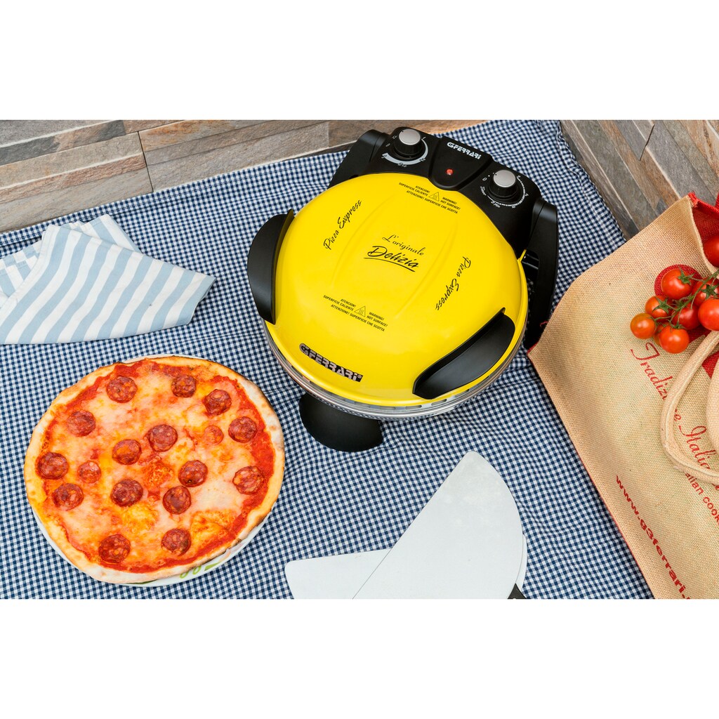 G3Ferrari Pizzaofen »Delizia G1000605 gelb«