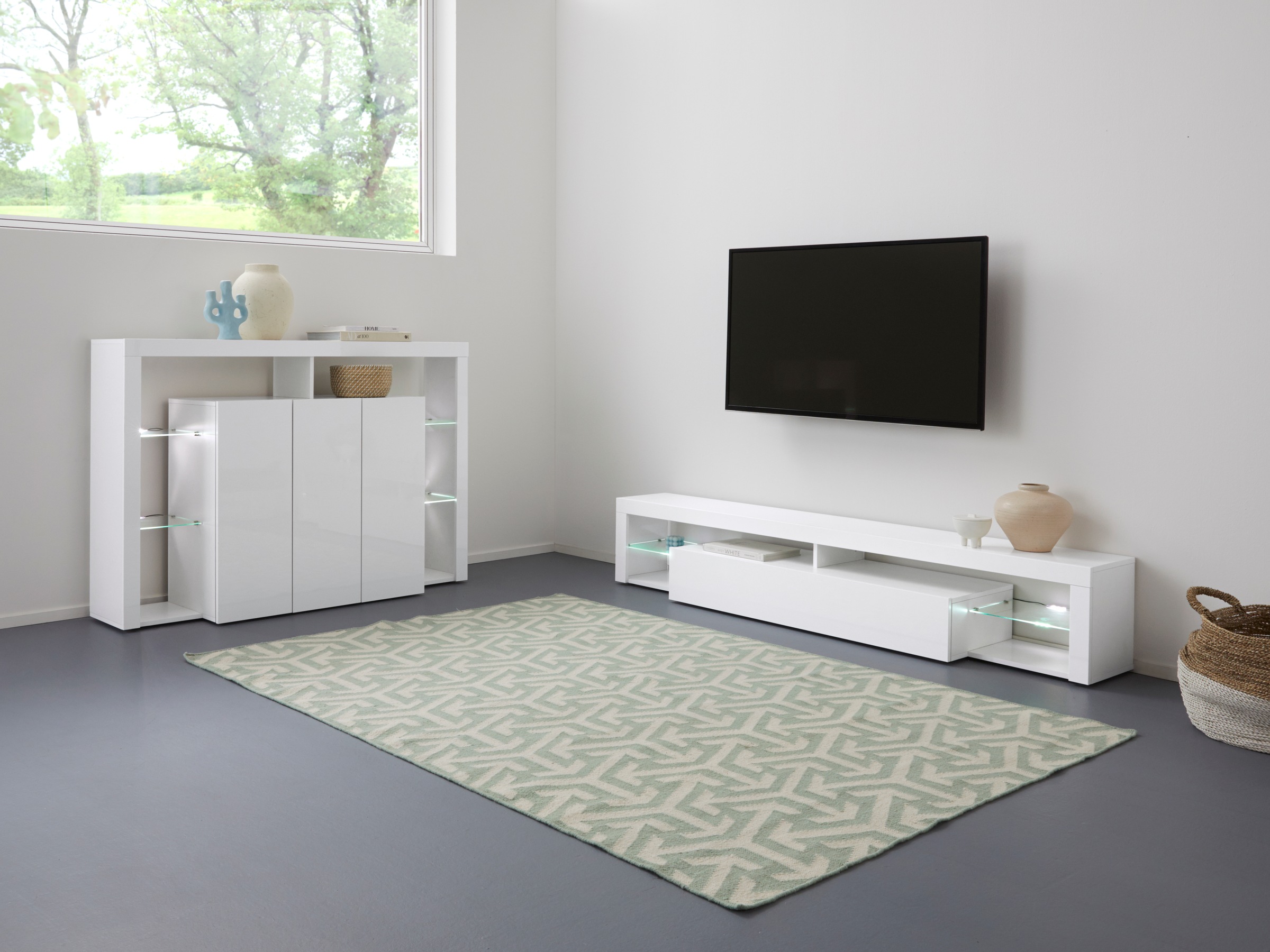 INOSIGN Highboard »Essential«, Höhe ca. 100 cm