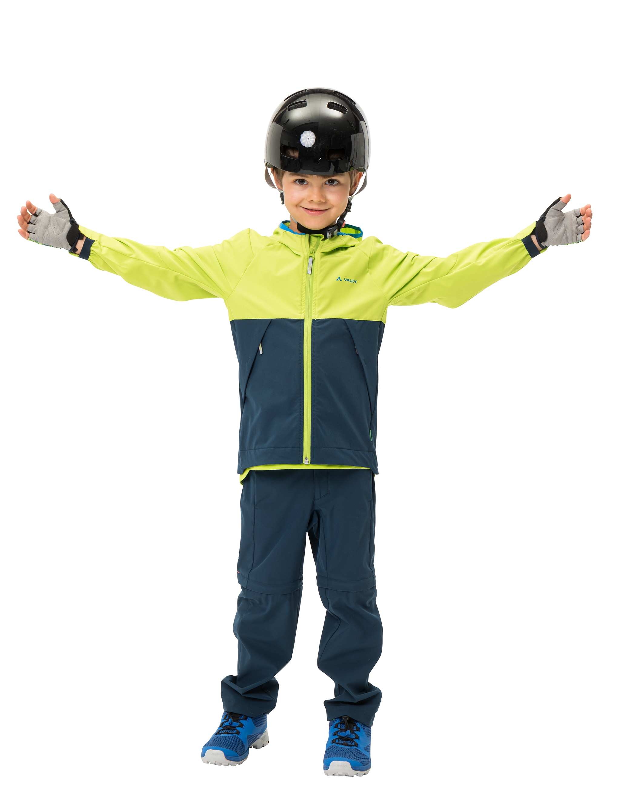 Softshelljacke »KIDS MOAB STRETCH JACKET«, mit Kapuze