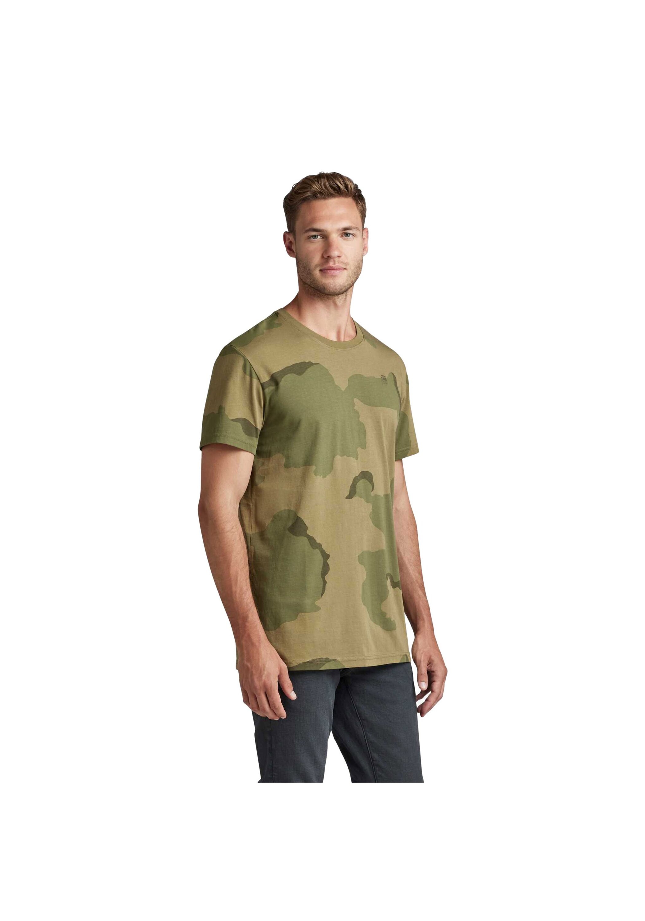 G-STAR T-Shirt »T-Shirt Desert camo r t 1er Pack«