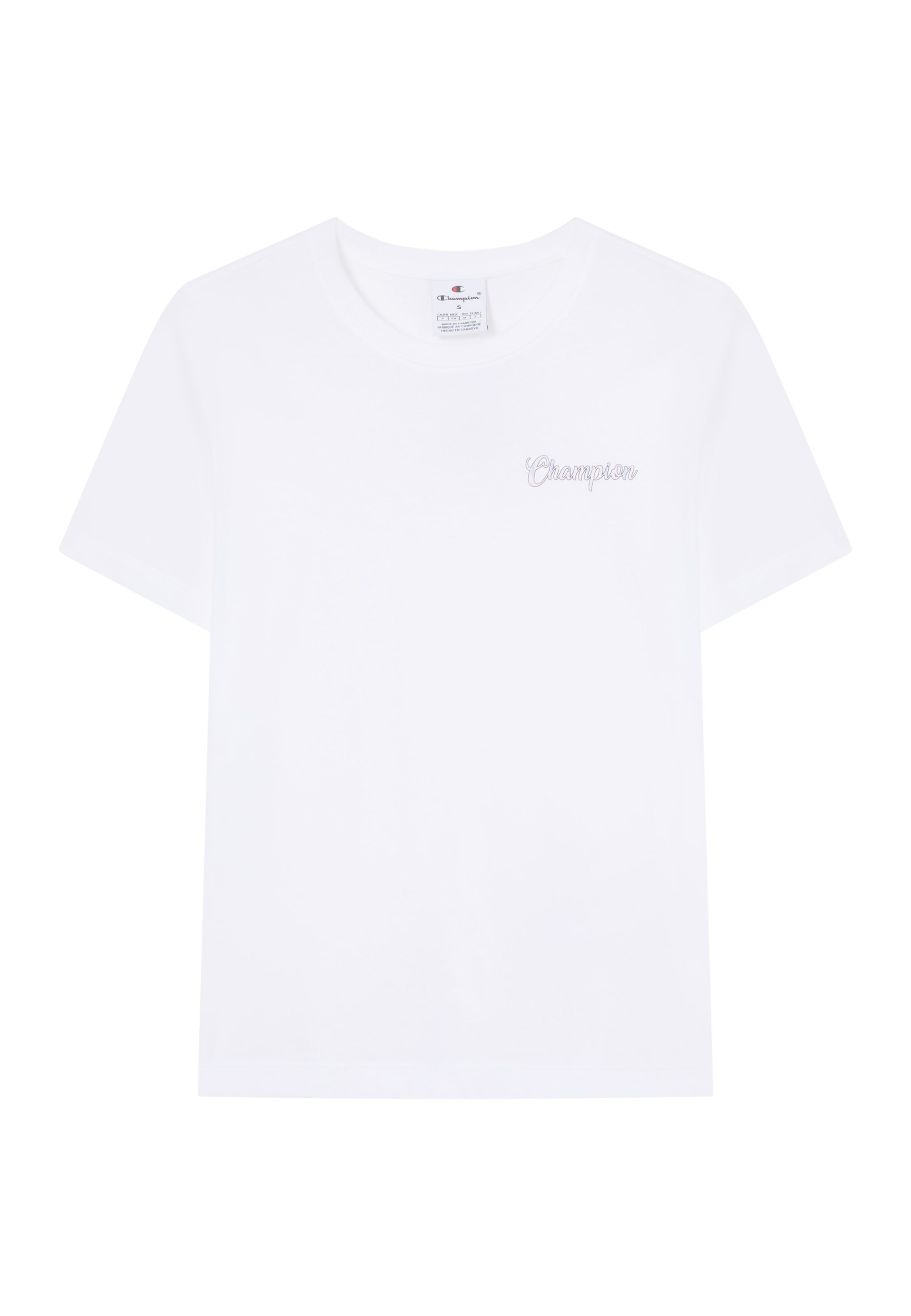 Champion T-Shirt »Graphic Crewneck T-Shirt« mit Rundhalsausschnitt, Kurzarm, aus Baumwolle