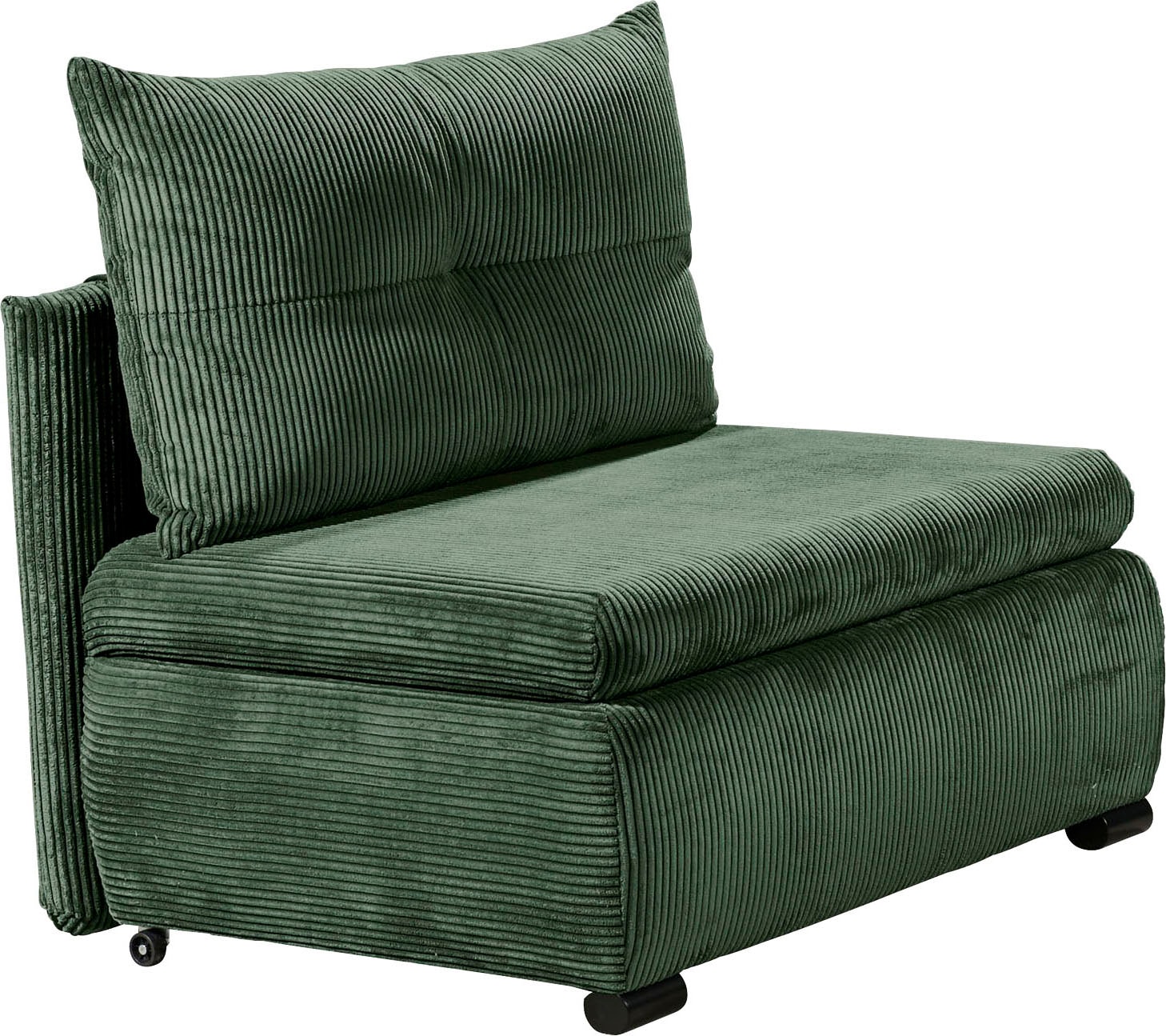 ED EXCITING DESIGN Schlafsofa »Charlie«, Schlafsessel mit Bettkasten & 1 Rückenkissen