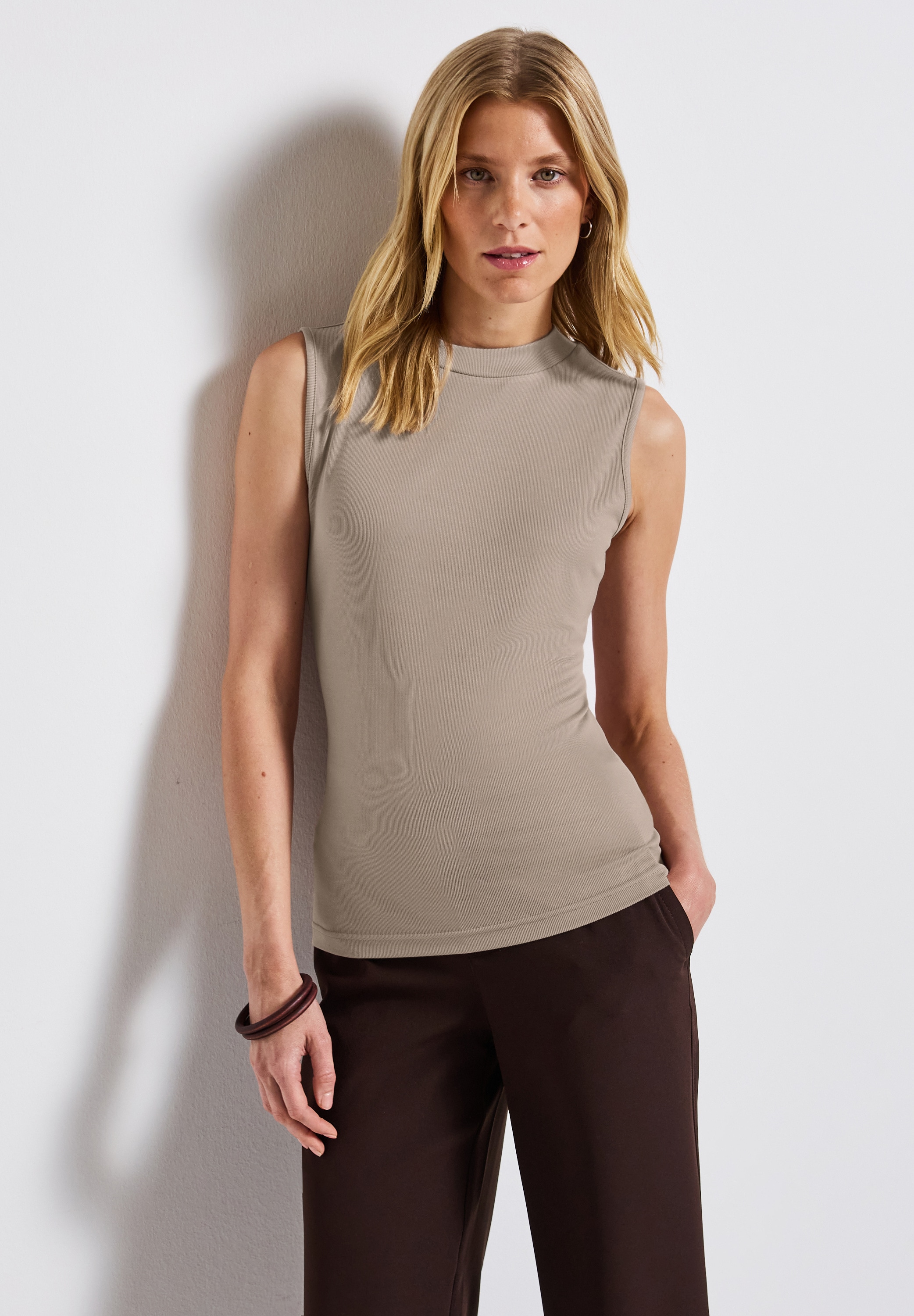 STREET ONE Ripptanktop mit Rippstruktur