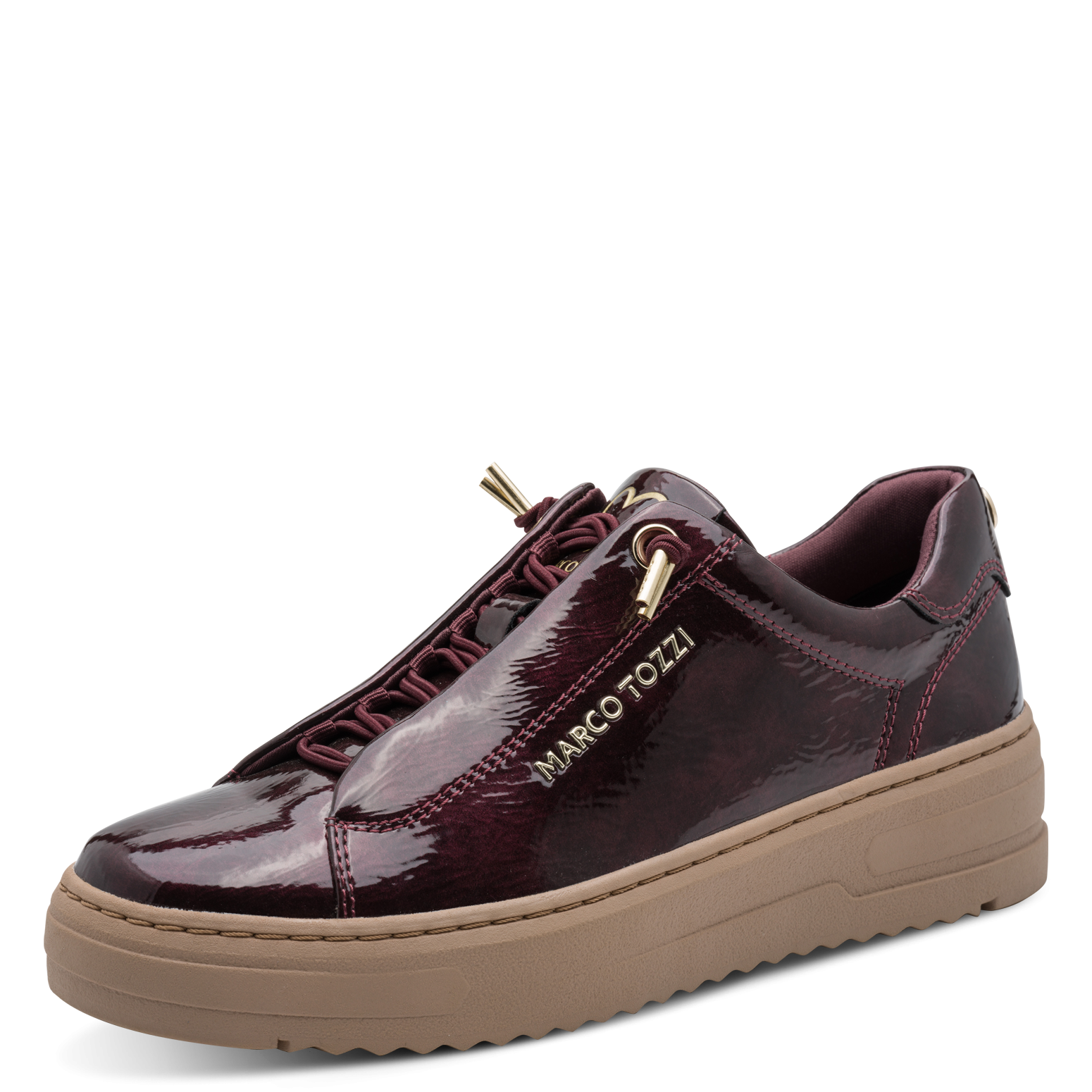 MARCO TOZZI Slip-On Sneaker  Halbschuh, Freizeitschuh, Plateauschuh zum Schlupfen
