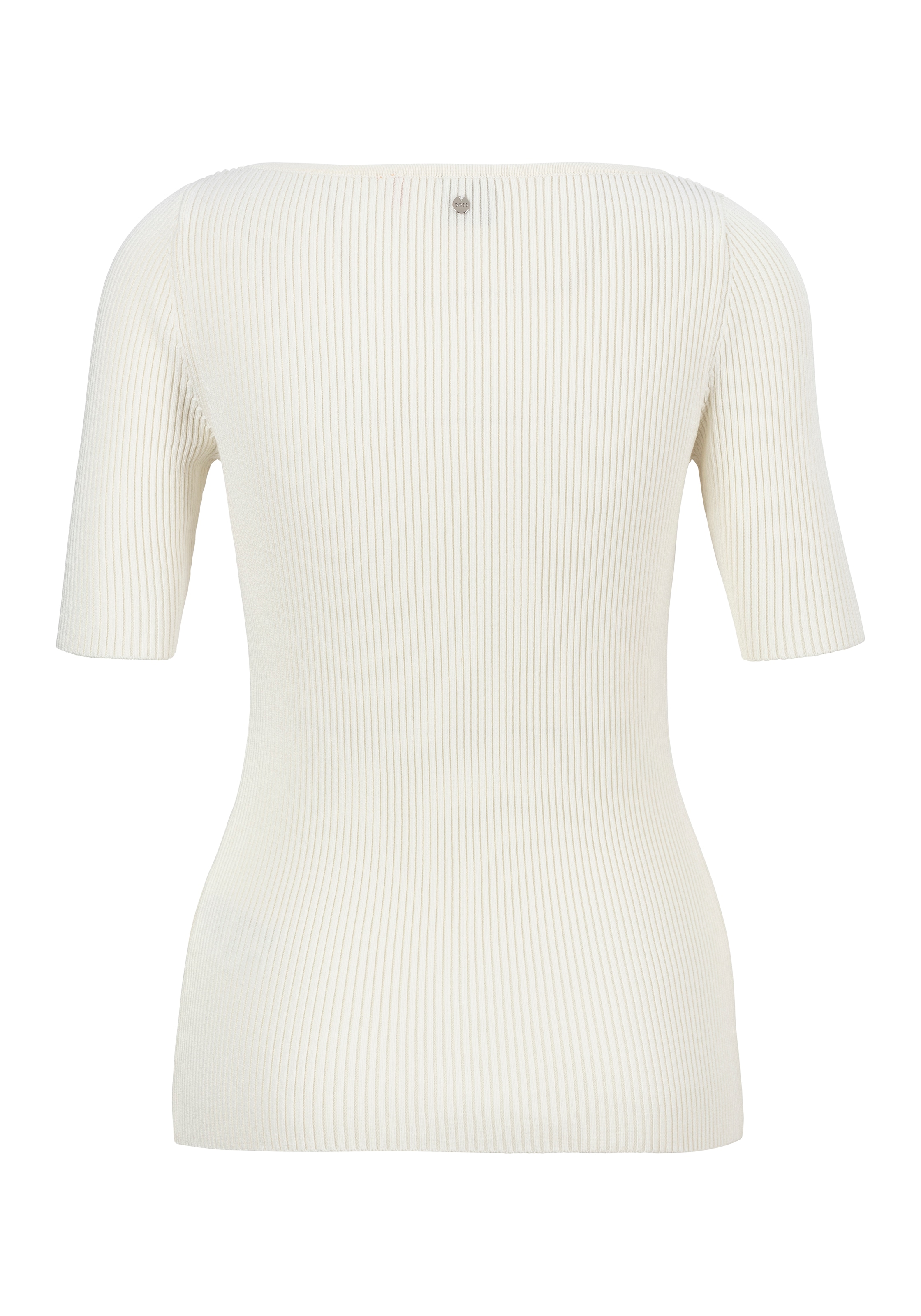 BOSS ORANGE Strickpullover »Faradisco Premium Damenmode«, mit BOSS Metallcharm