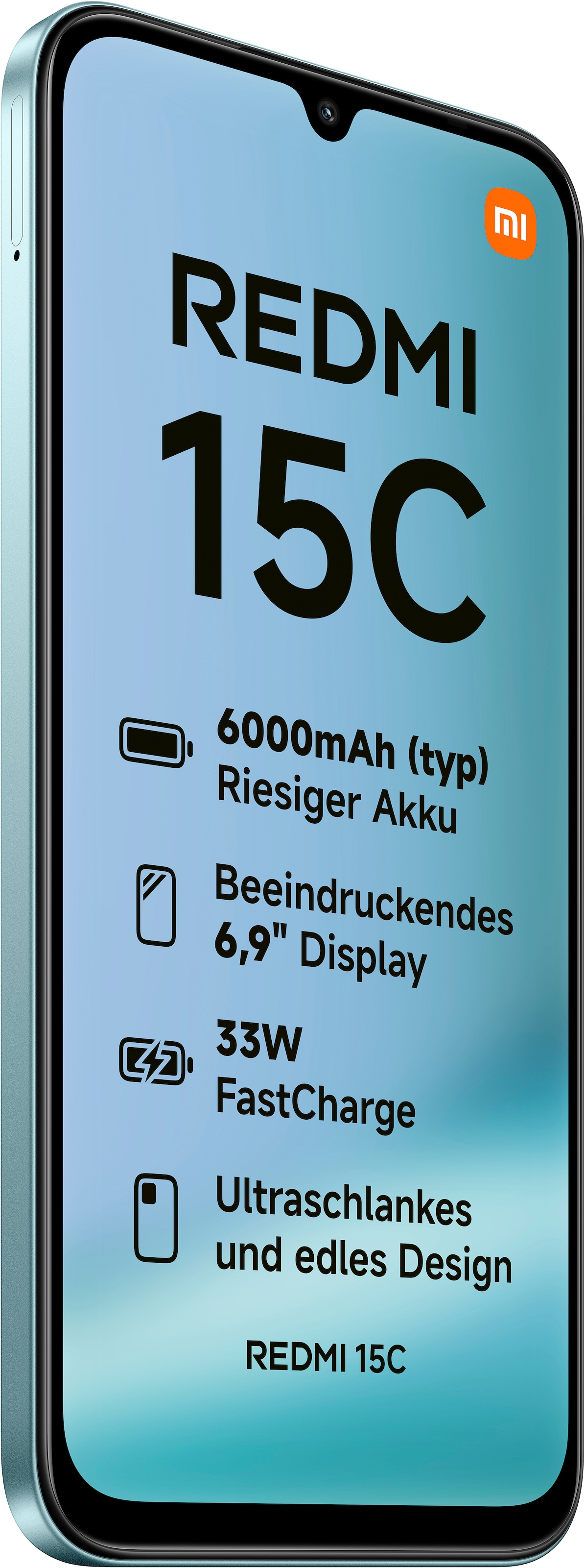 Xiaomi Smartphone »Redmi 15C 5G 4+128GB«, Mint Green