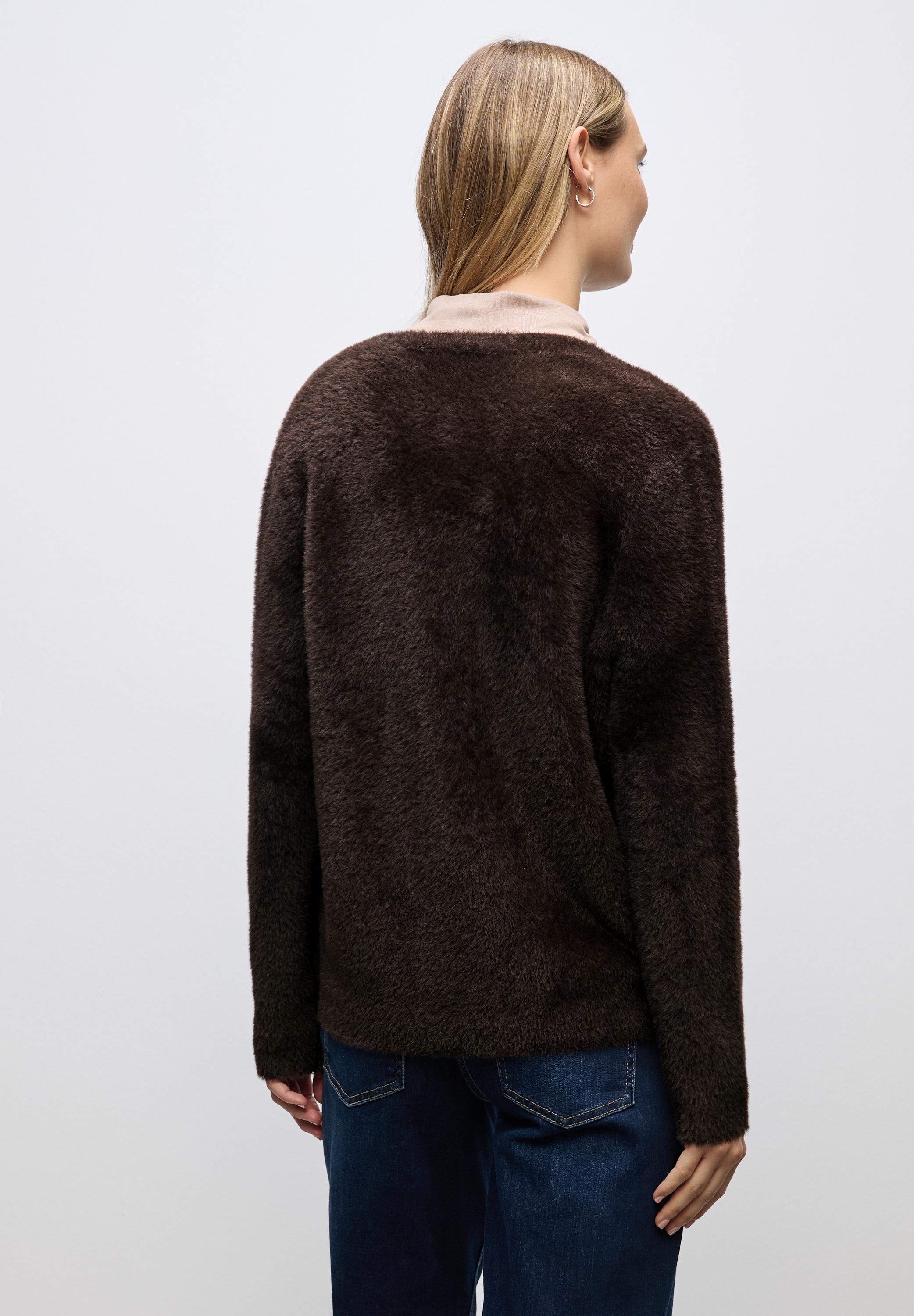STREET ONE Cardigan mit V-Ausschnitt
