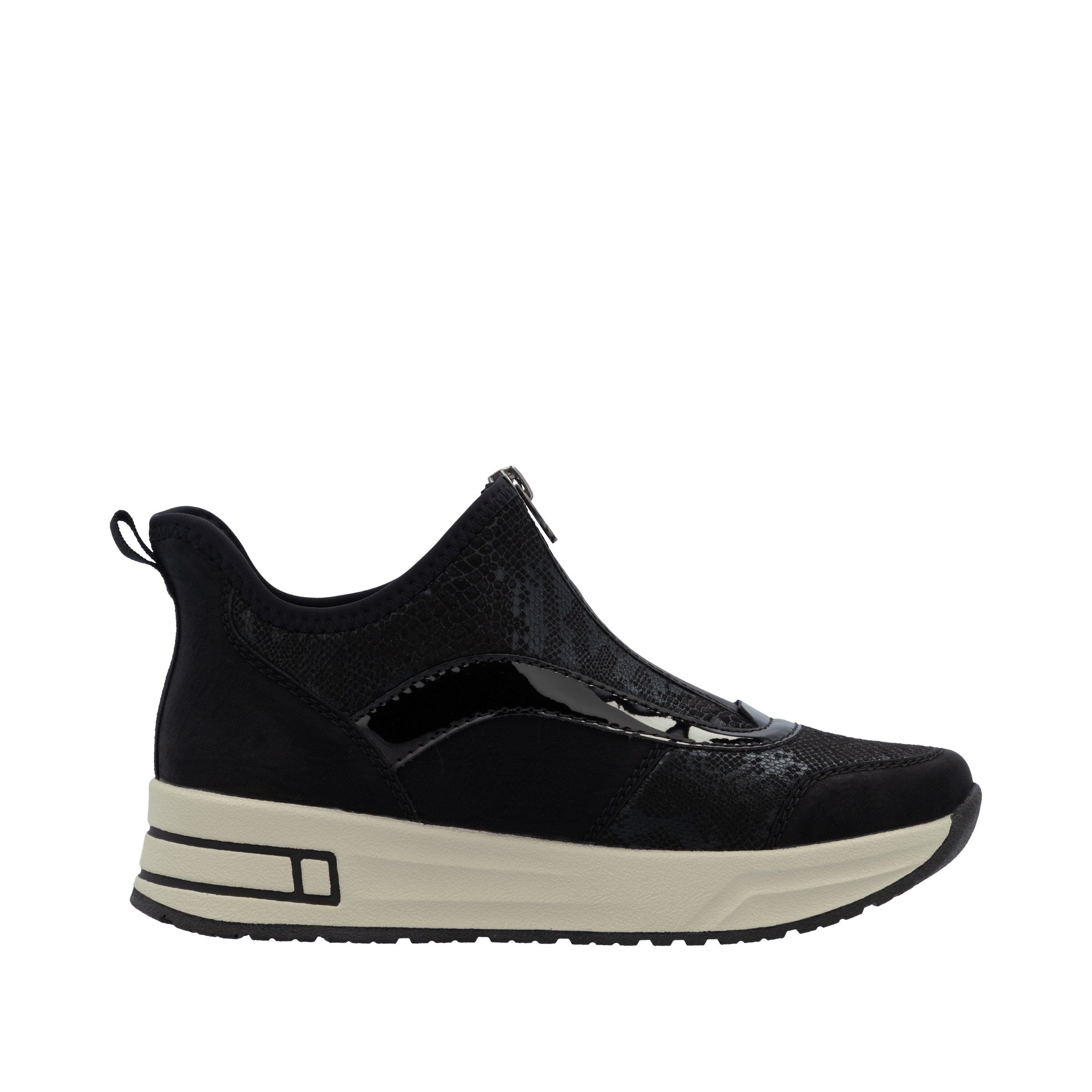 Rieker Sneaker »Ready2GO«  Plateauboots, Stiefelette, High-Top-Sneaker mit Vorderreißverschluss