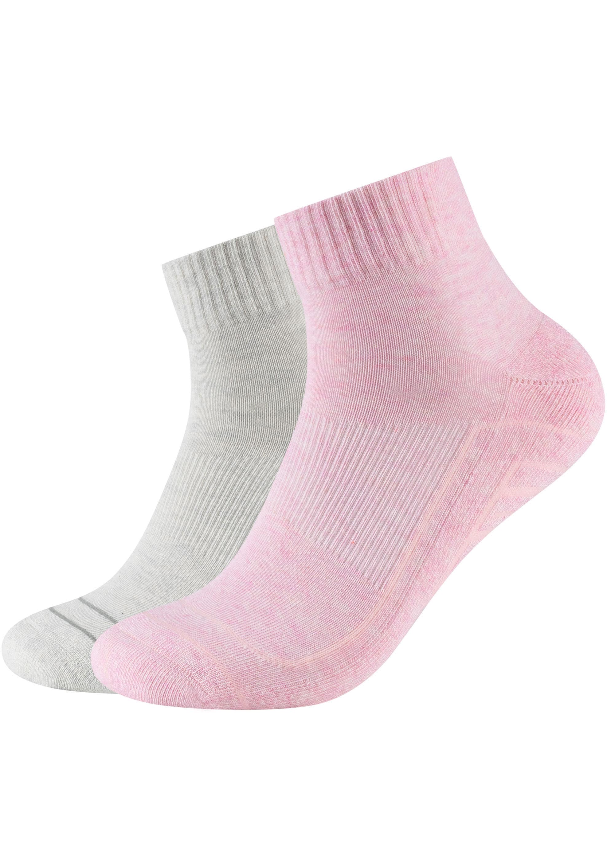 Camano Kurzsocken »ca-soft«, (6 Paar), mit verstärktem Zehenbereich