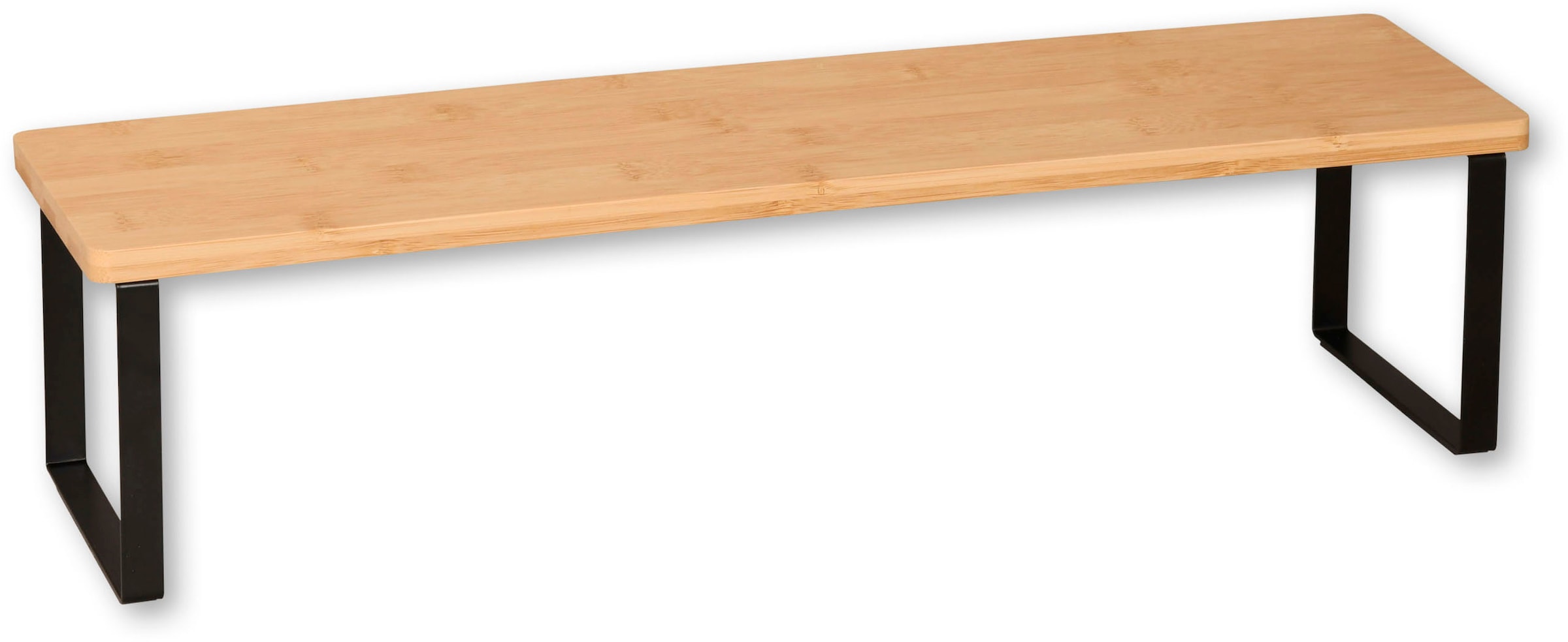 Ablageregal, (1 St.), Holzplatte aus FSC-zertifiziertem Bambus