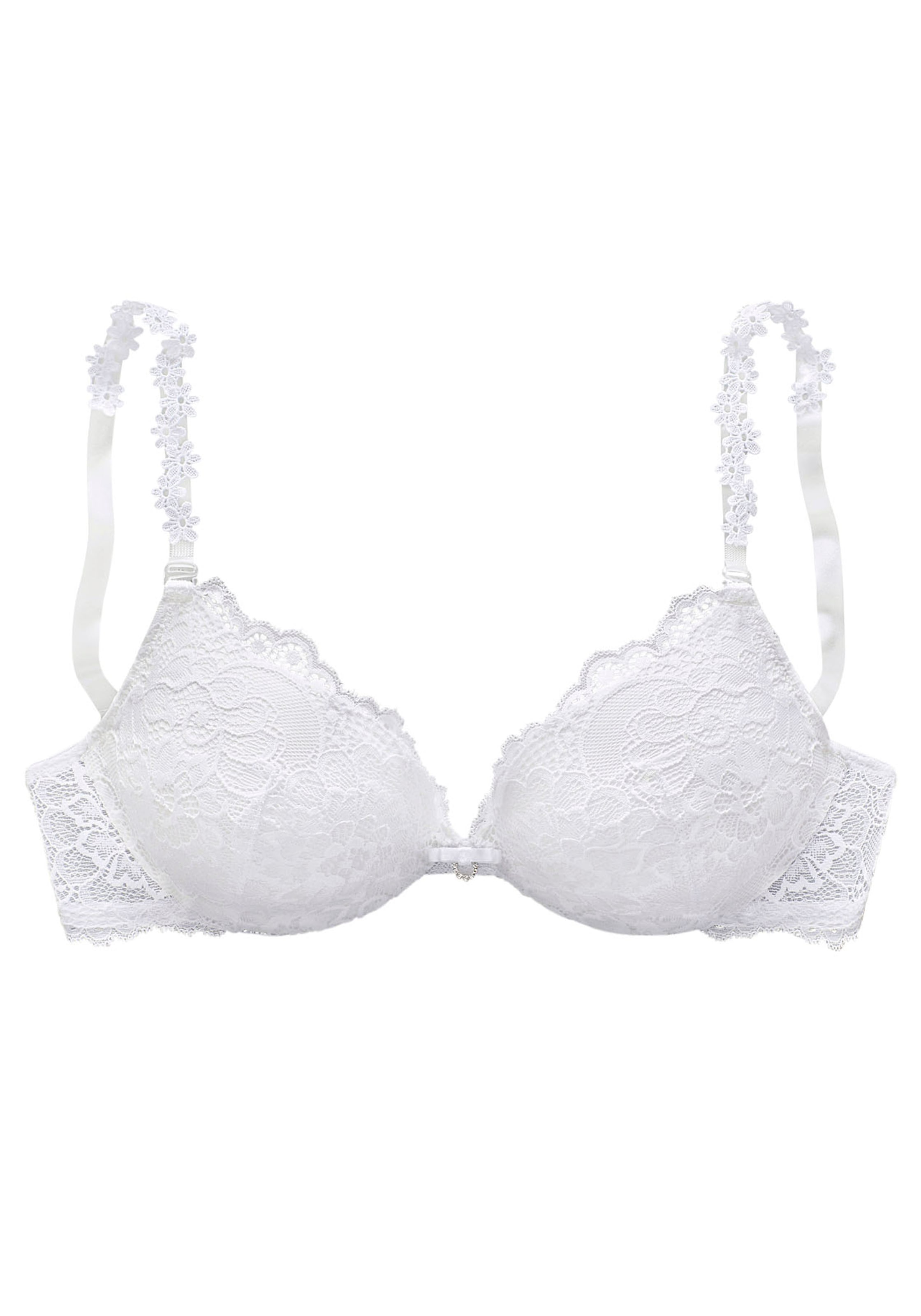 Vivance Push-up-BH, mit 3 extravaganten Trägern zum Austauschen, sexy Dessous