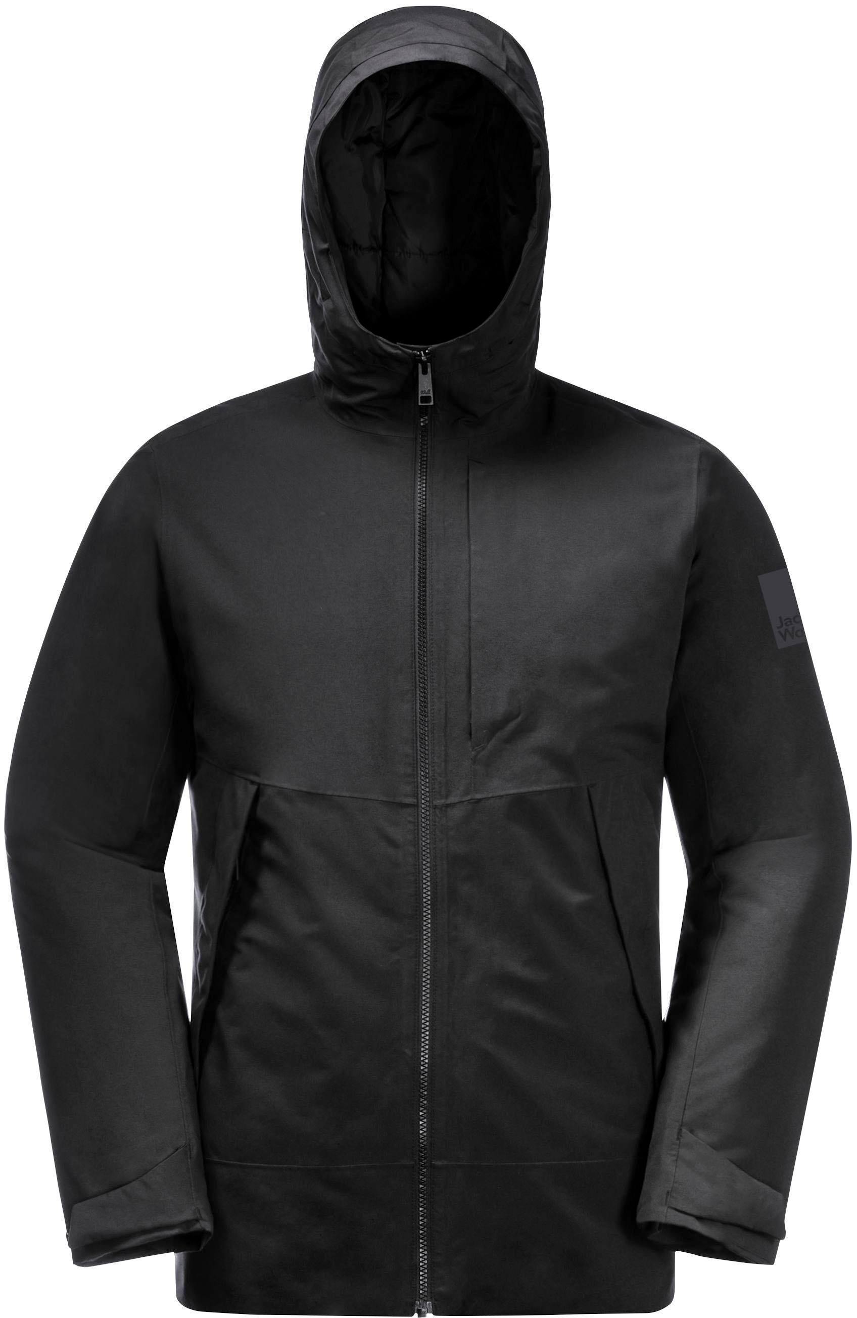 Jack Wolfskin Outdoorjacke »TEMPELHOF JKT M«, mit Kapuze, mit Kunstfaserfüllung