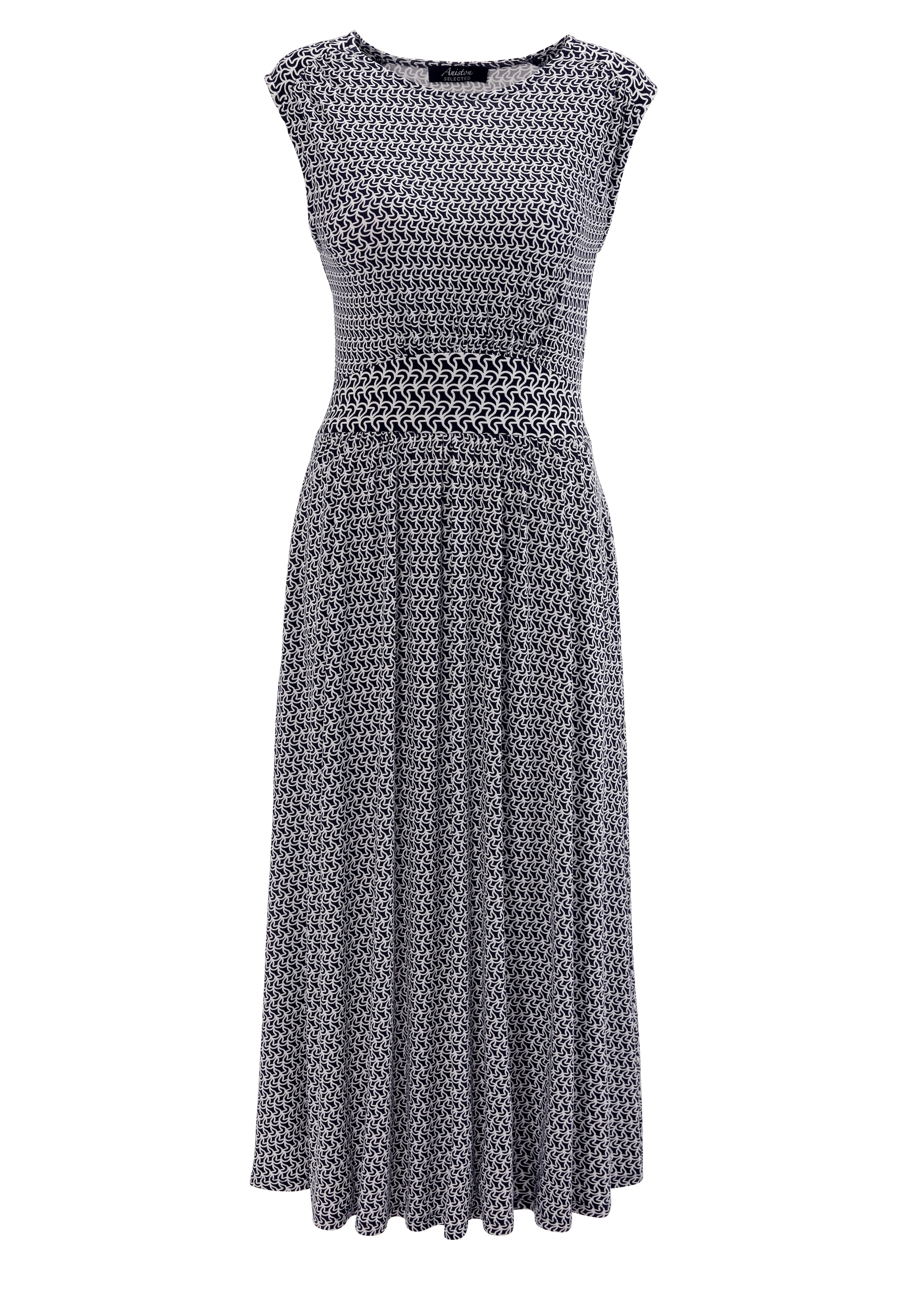 Aniston SELECTED Sommerkleid, mit zwei praktischen Eingrifftaschen - NEUE KOLLEKTION