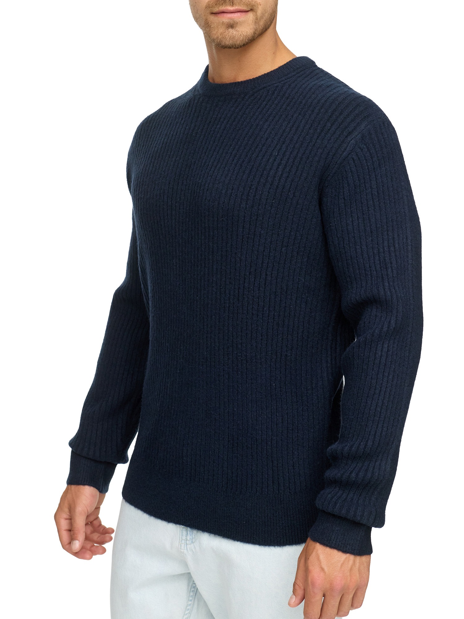 Indicode Rundhalspullover »INBertram O-neck«