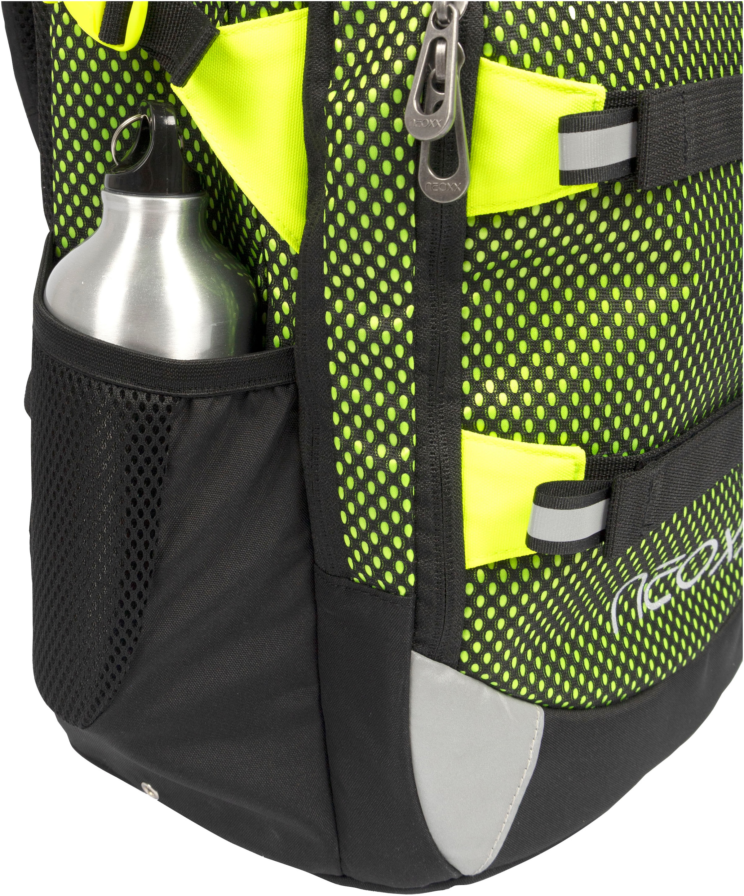 neoxx Schulrucksack »Active Pro, All about Neon«