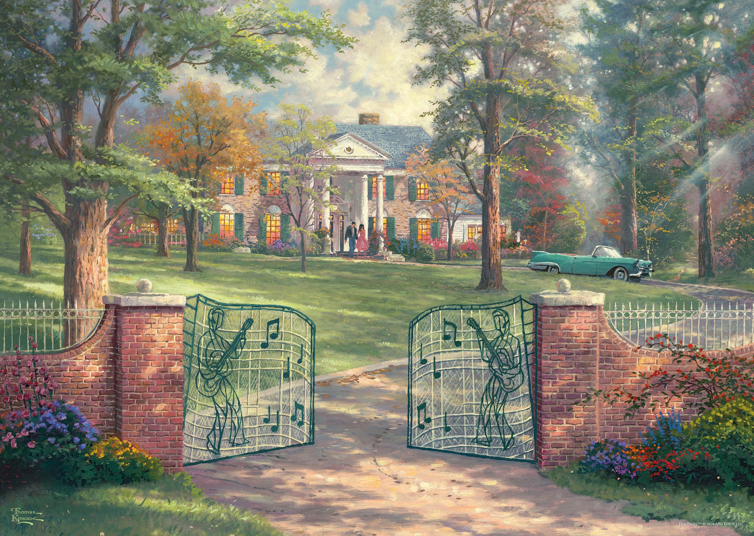 Schmidt Spiele Puzzle »Graceland 50th Anniversary von Thomas Kinkade«