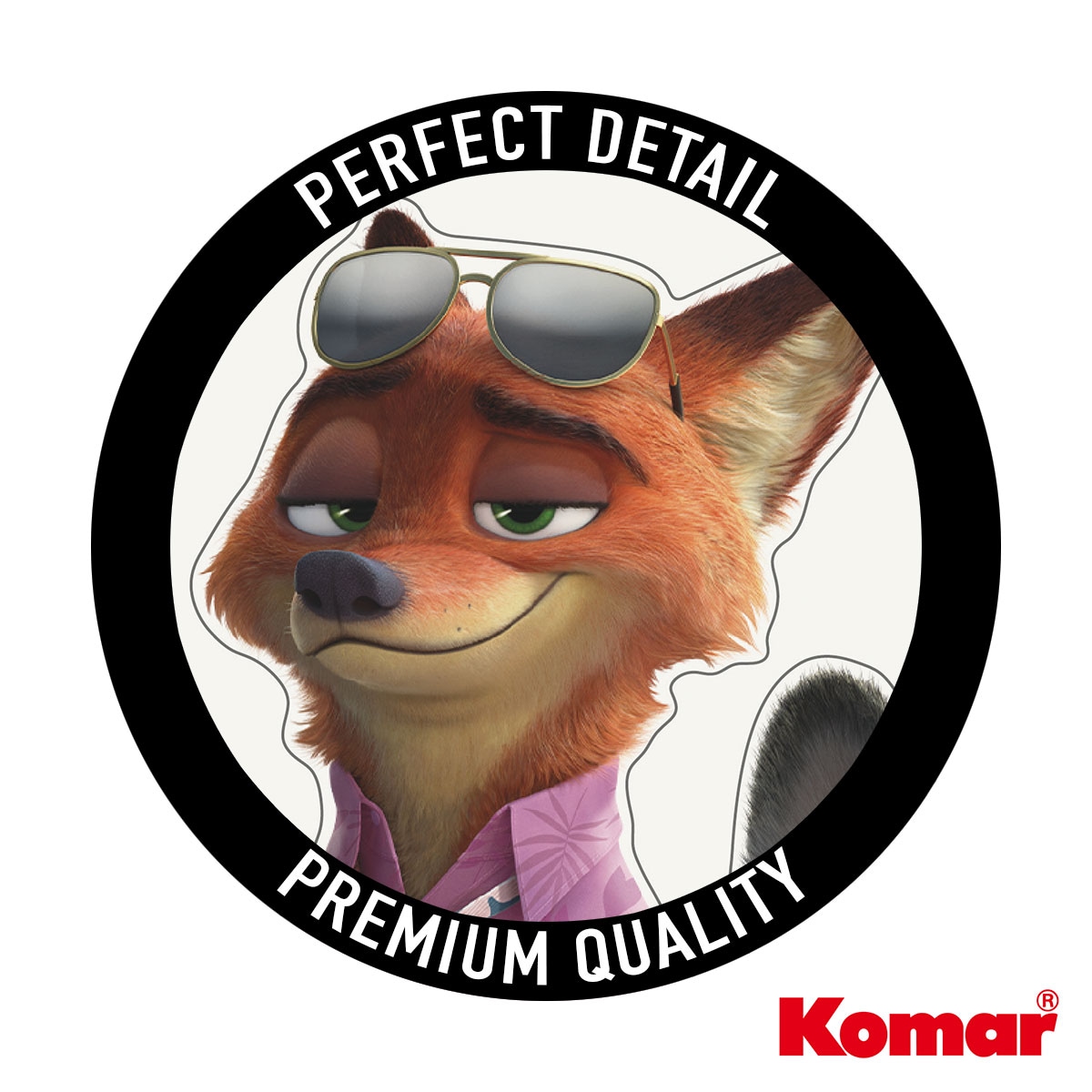 Komar Wandtattoo »Komar Wandtattoo - Zoomania - Größe 50 x 70 cm« 50 x 70 cm (Breite x Höhe)