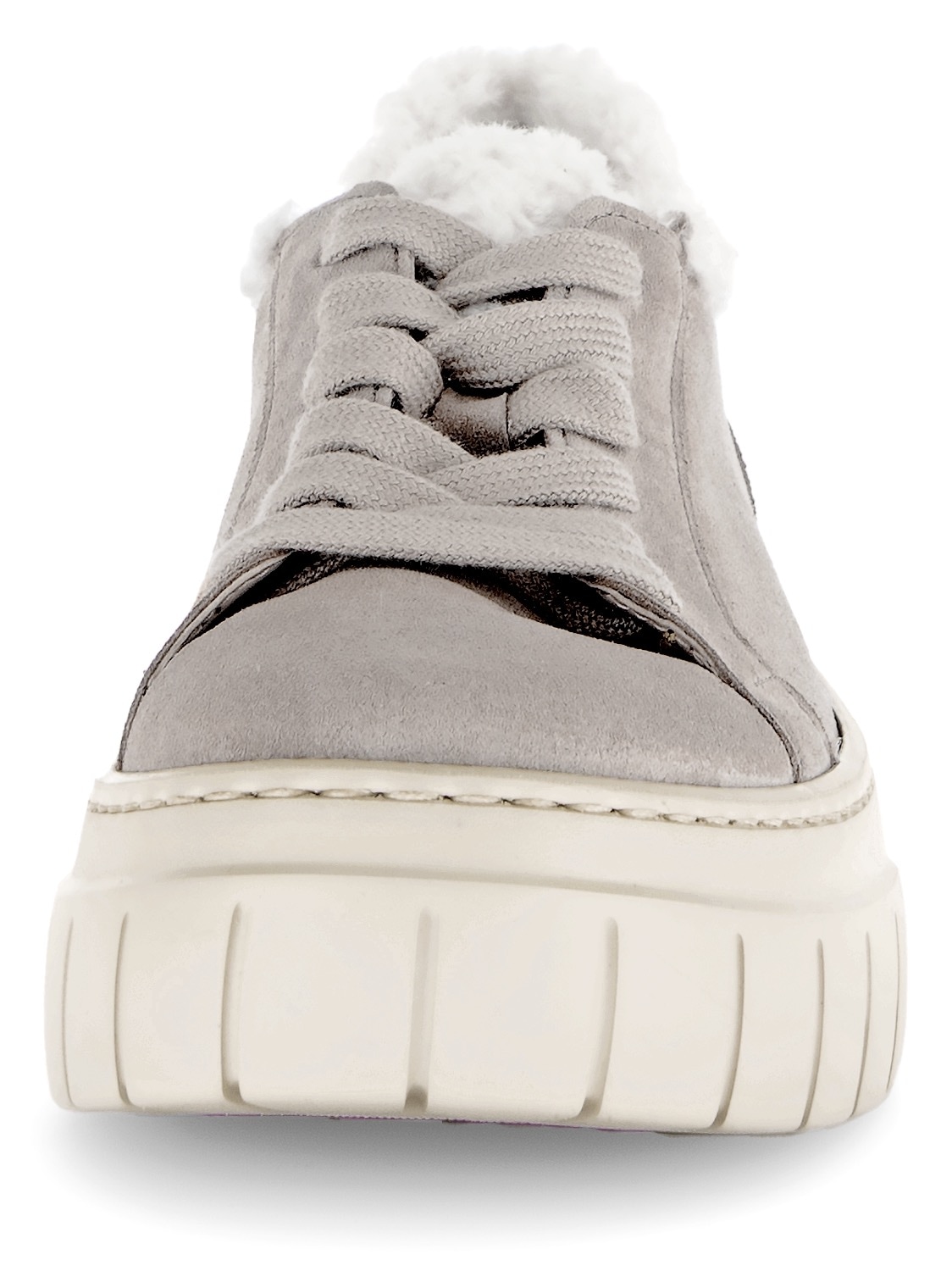 Gabor Plateausneaker  , Plateau, Freizeitschuh, Halbschuh, Schnürschuh mit Warmfutter-Kragen