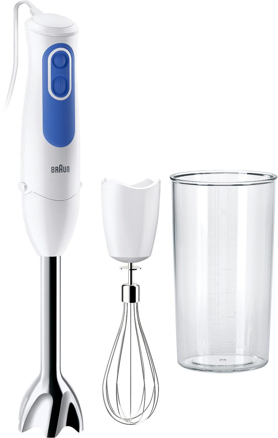 Braun Stabmixer »MQ 3005 Cream MultiQuick 3«, 700 W, mit Schneebesen und  600 ml Mixbecher mit 3 Jahren XXL Garantie