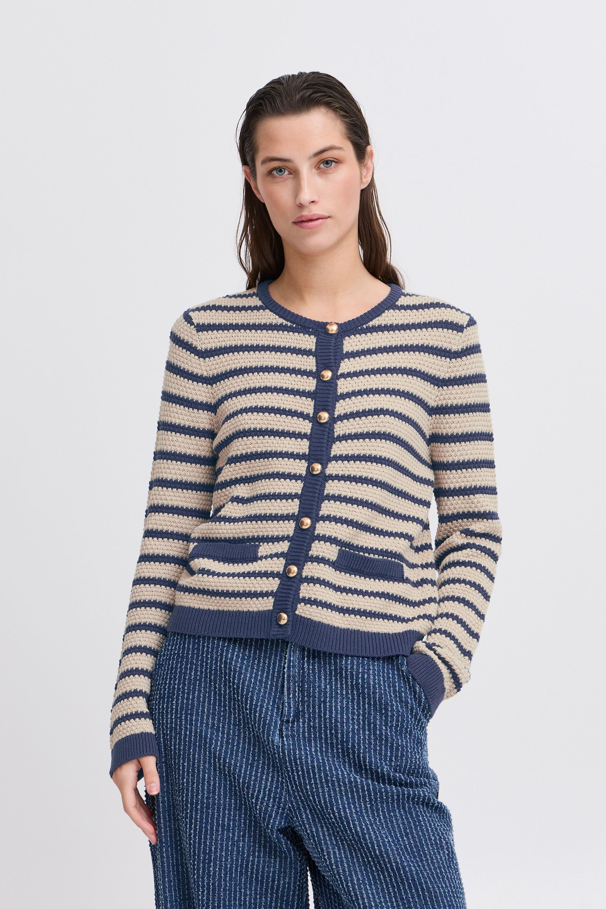 b.young Strickweste »Cardigan BYMIKALA SHORT CARDIGAN -«