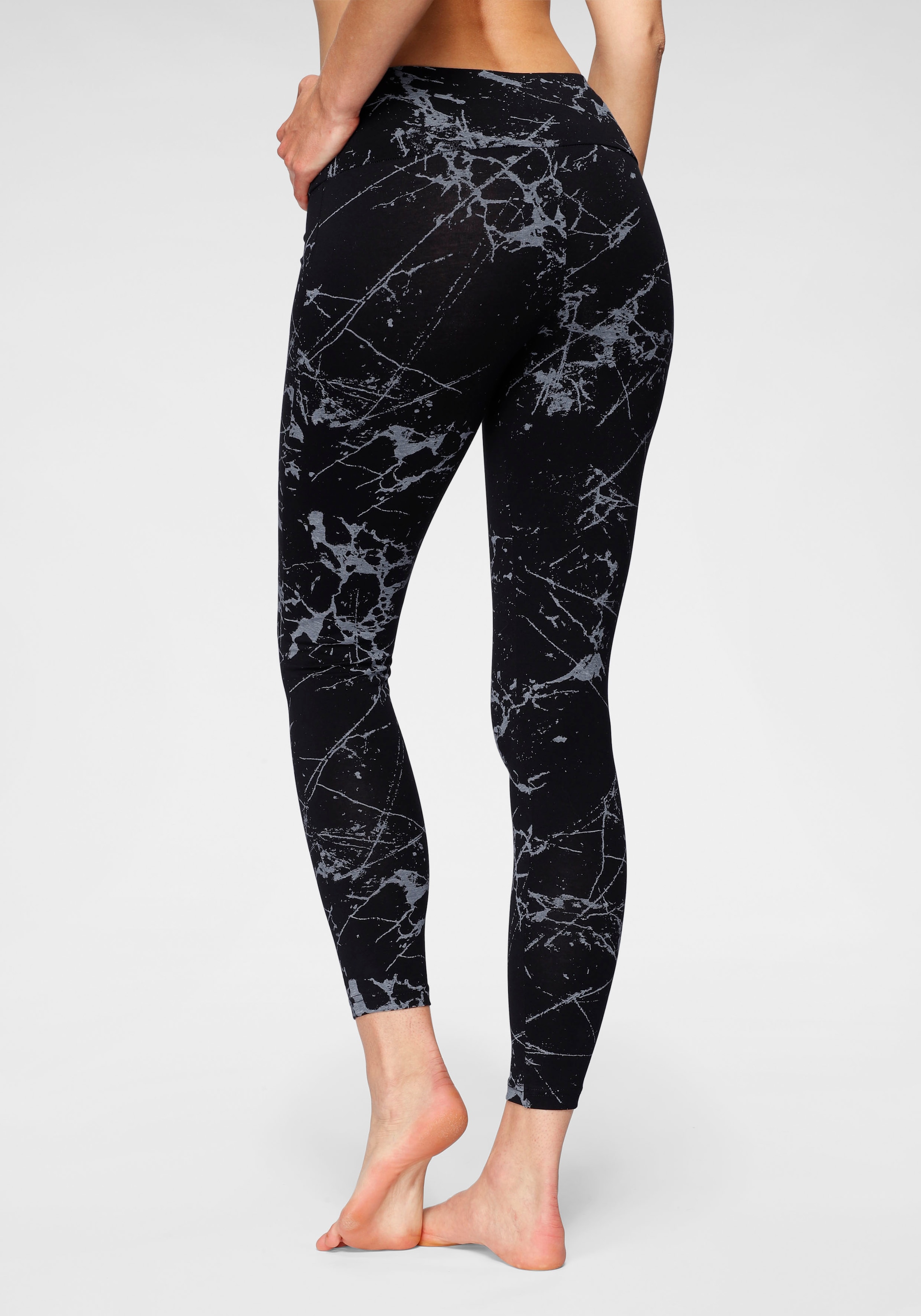 H.I.S Leggings, (2er-Pack), in ♕ und Loungewear uni, bei bedruckt