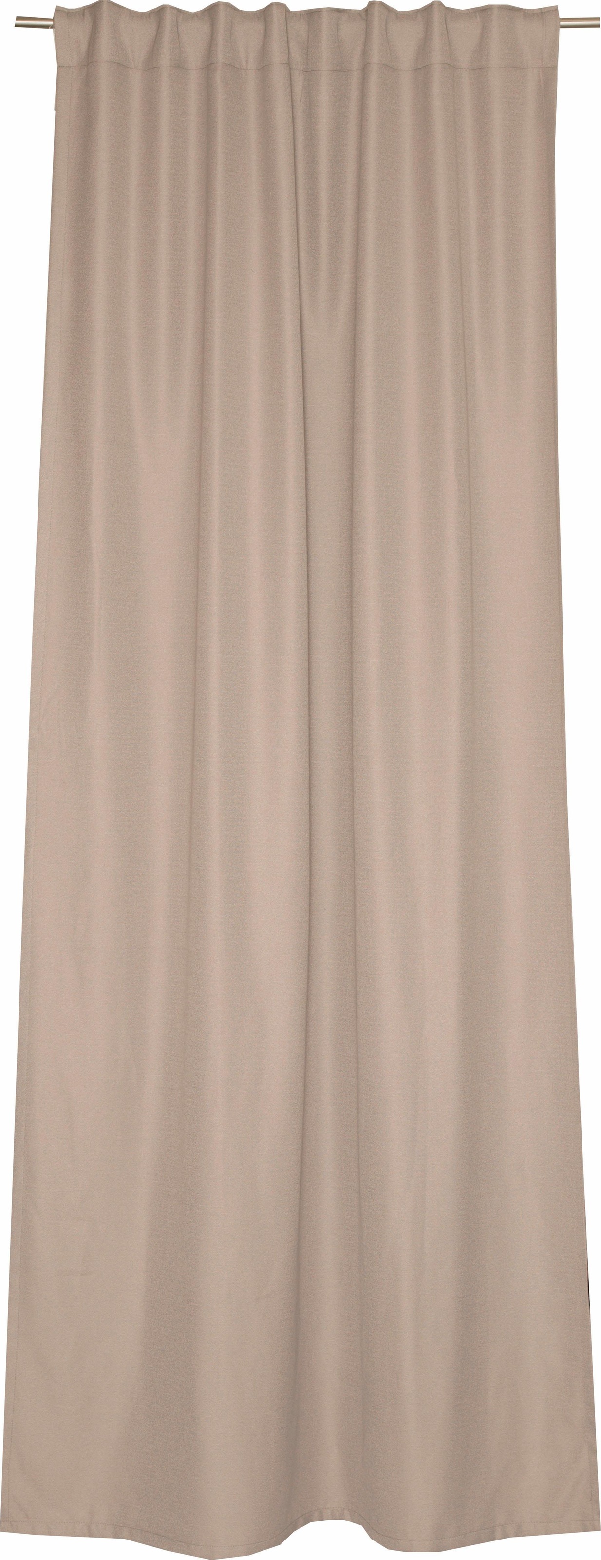 SCHÖNER WOHNEN-Kollektion Vorhang »Option«, (1 St.), HxB: 250x130, Blickdicht