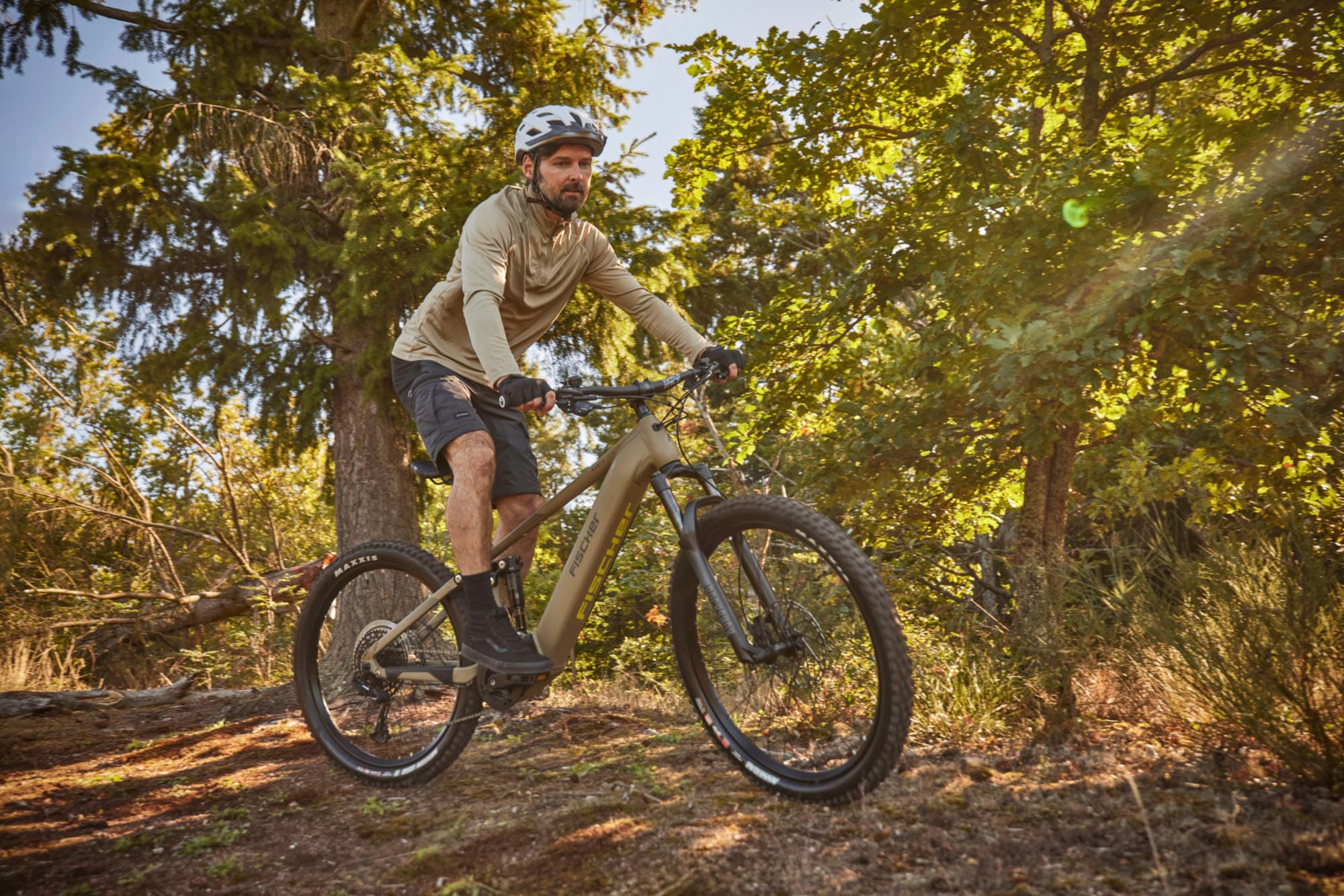 FISCHER Fahrrad »MONTIS 10.0i Fully 711« 12 Gang SRAM SX 11-50 Kettenschaltung Schaltwerk Mittelmotor mit Akku-Ladegerät | mit Werkzeug,  Pedelec, Elektrofahrrad für Damen und Herren, MTB