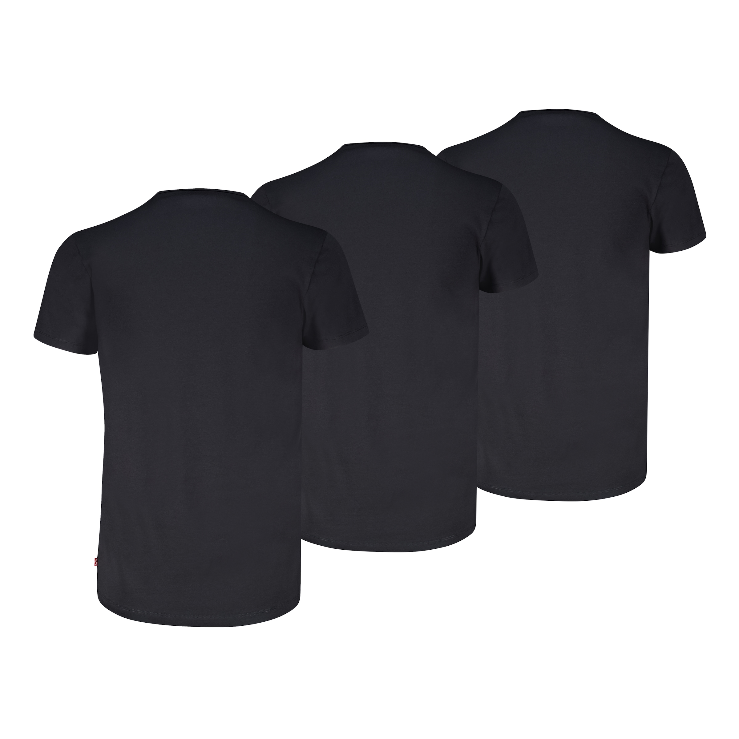 Levi's® T-Shirt »LEVIS MEN SOLID CREW« 3er Pack,  mit Rundhalsausschnit und kurzen Ärmeln, Multipack