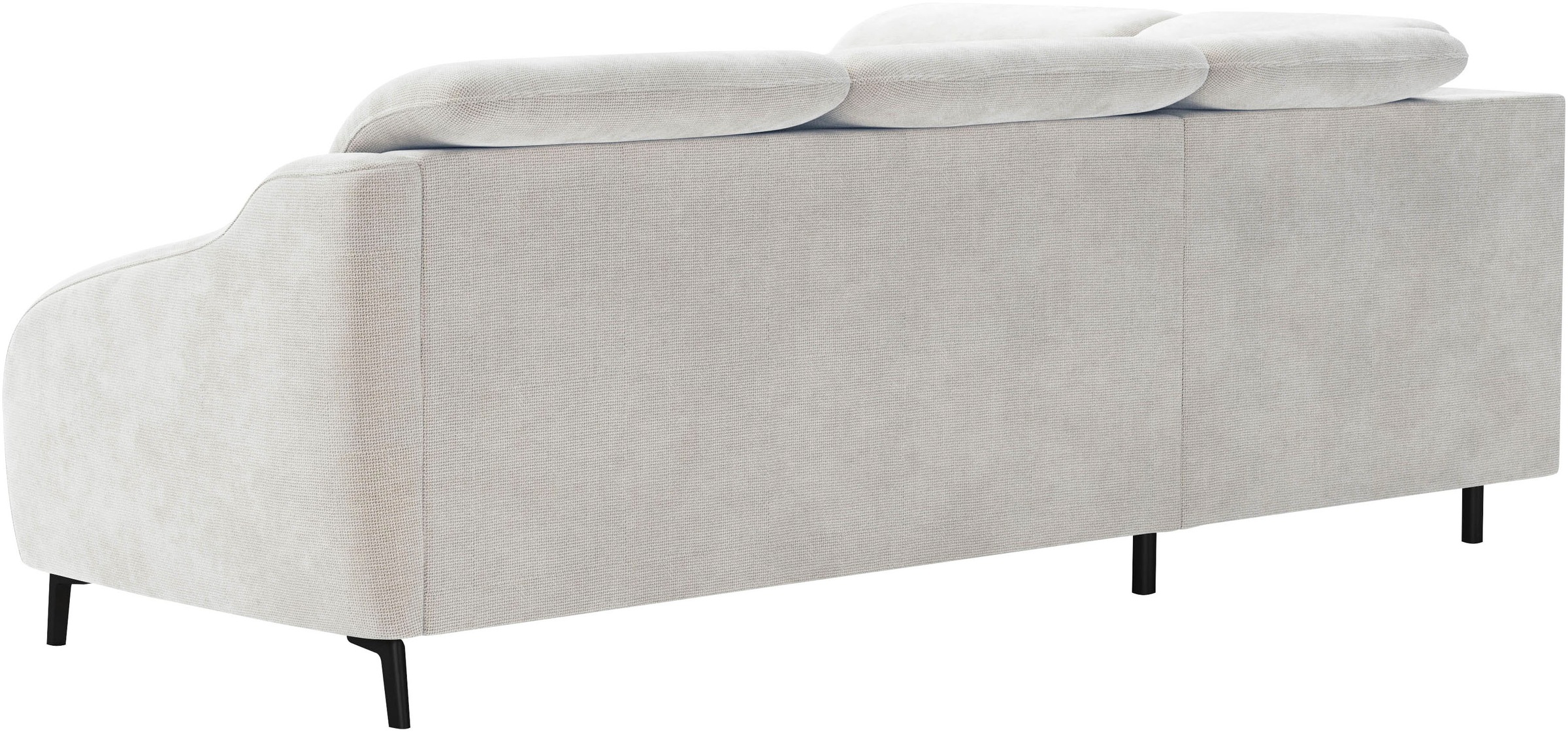 sit&more Ecksofa »Blues L-Form«, wahlweise mit Klapptisch und USB