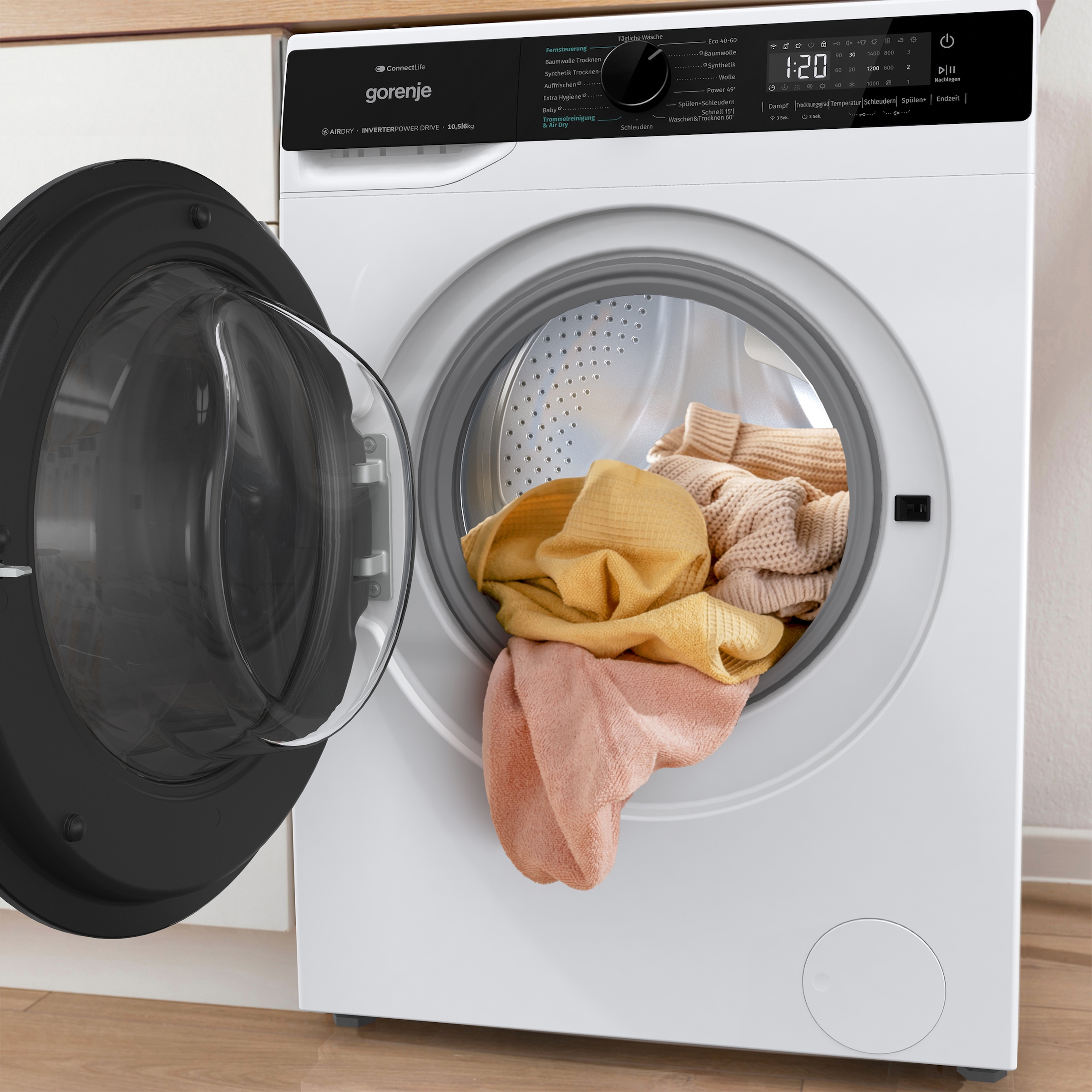 GORENJE Waschtrockner »WD2PA1X64ADW/DE«, Energieklasse A-20%