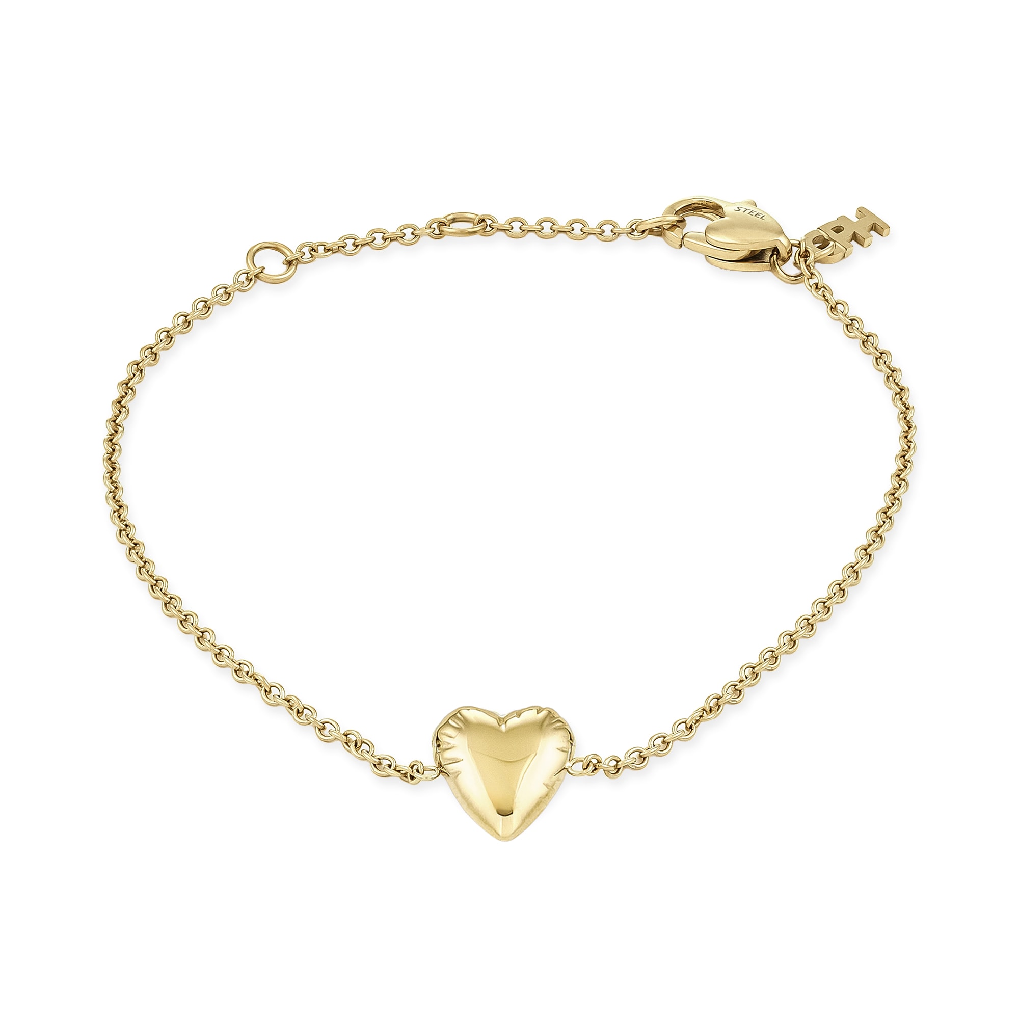 Copenhagen Studios Armband »Schmuck Geschenk Edelstahl Armkette  Balloon Hearts«