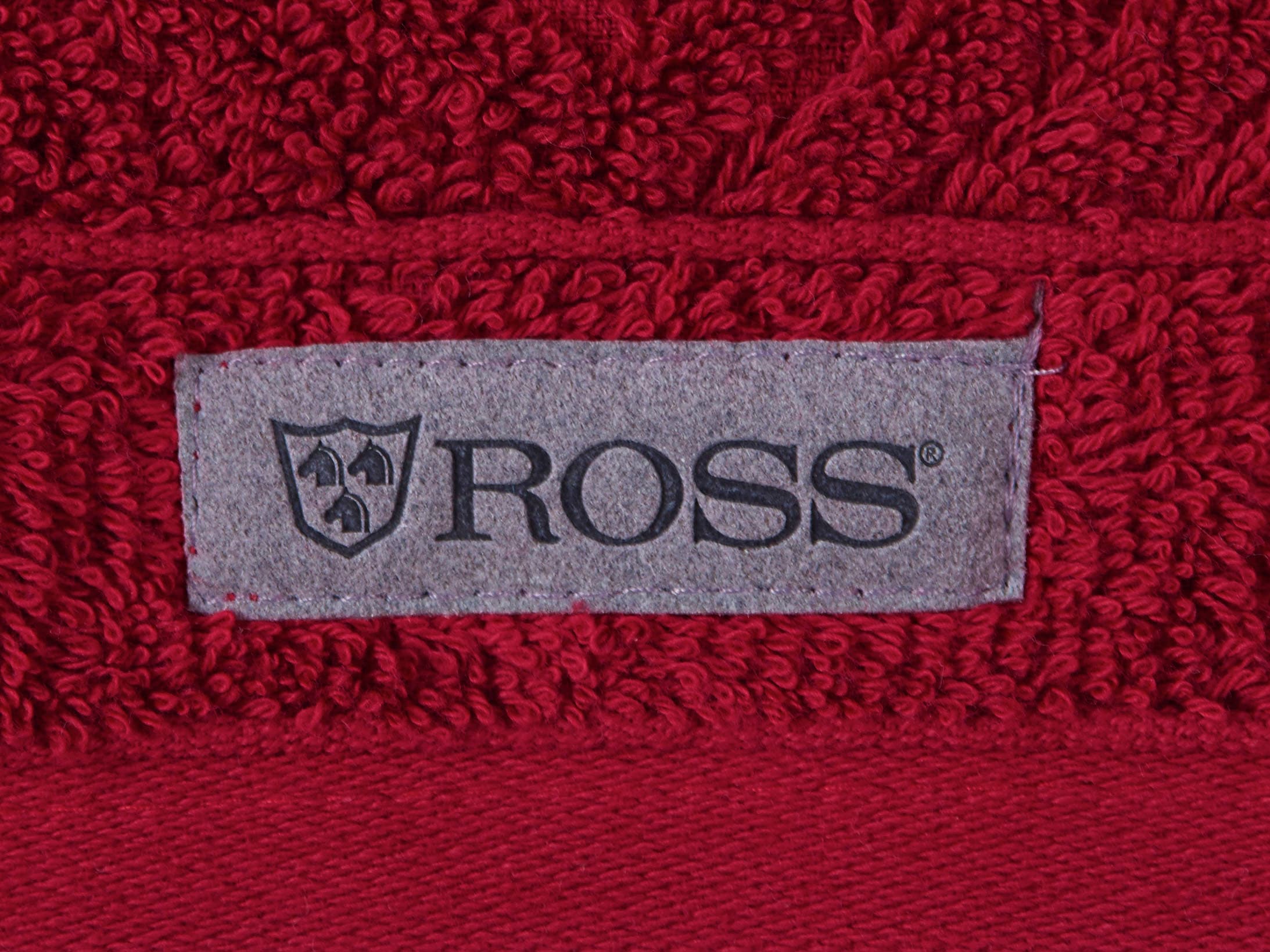 ROSS Handtuch »Smart«, kaufen Uni-Rippe online mit (2 St.), Velourslabel