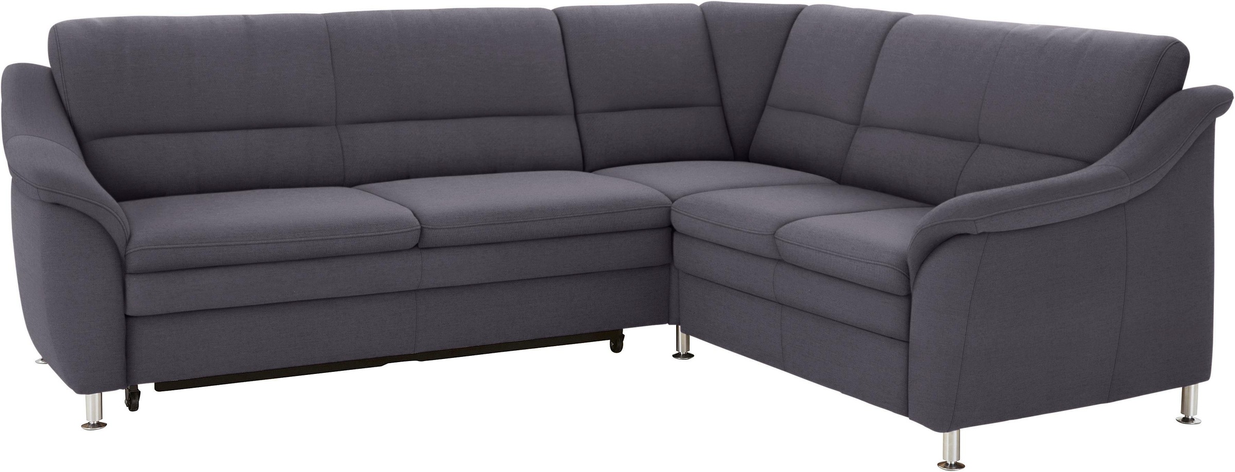 sit&more Ecksofa »Cardoso L-Form«, mit Federkern, wahlweise mit Bettfunktion und Schubkasten