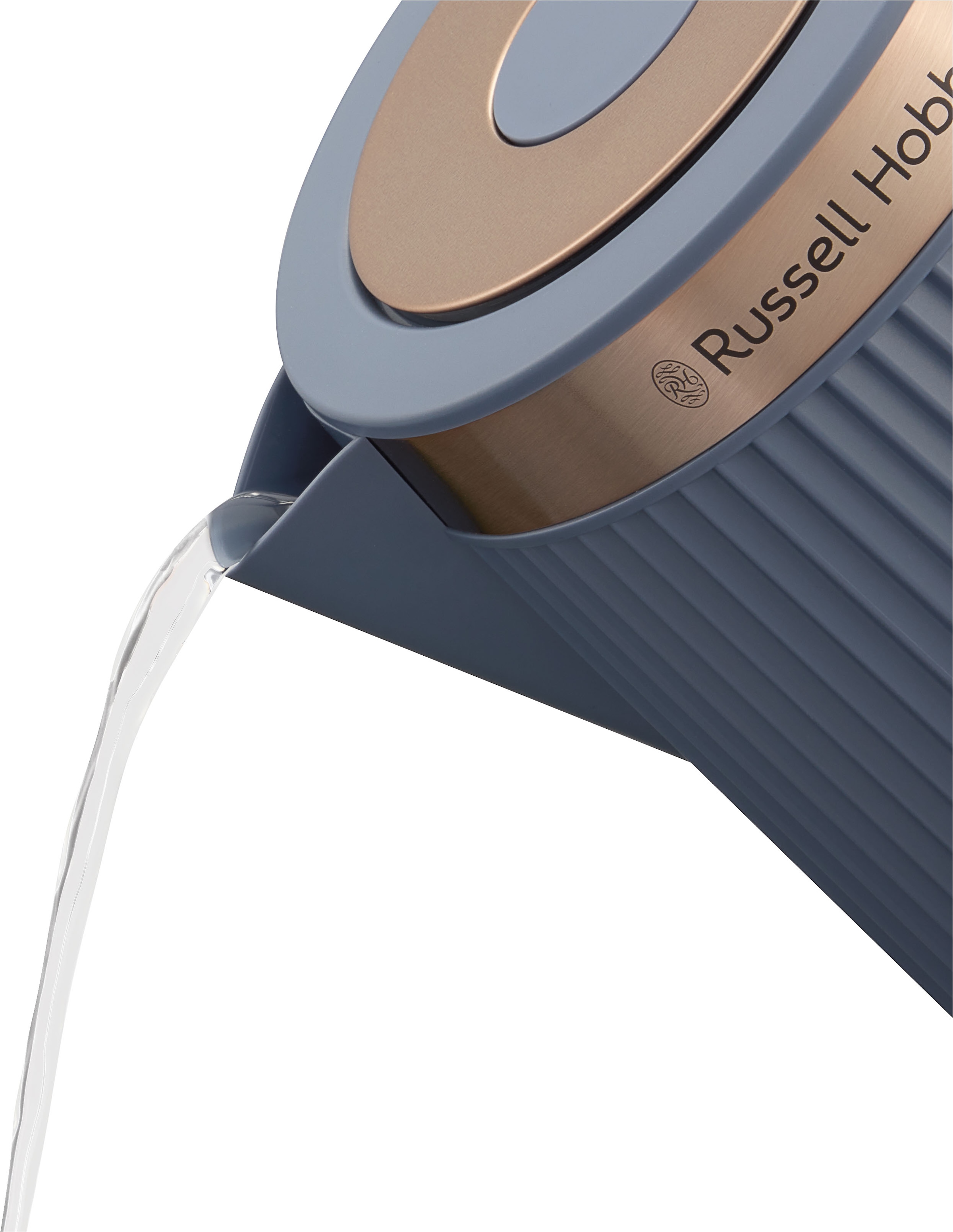 RUSSELL HOBBS Wasserkocher »Brontë 26752-70, Soft Navy« 2400 W 1,7l,
