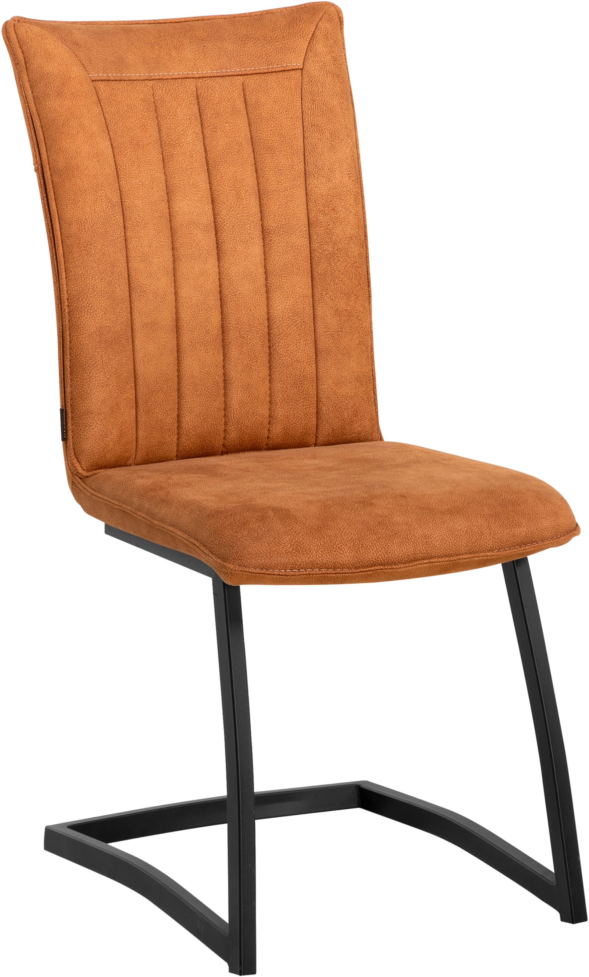 OMG Design Freischwinger »Amara«, (Set), 2 St., Stoff, Esszimmerstuhl, Küchenstuhl, pflegeleichter Bezug