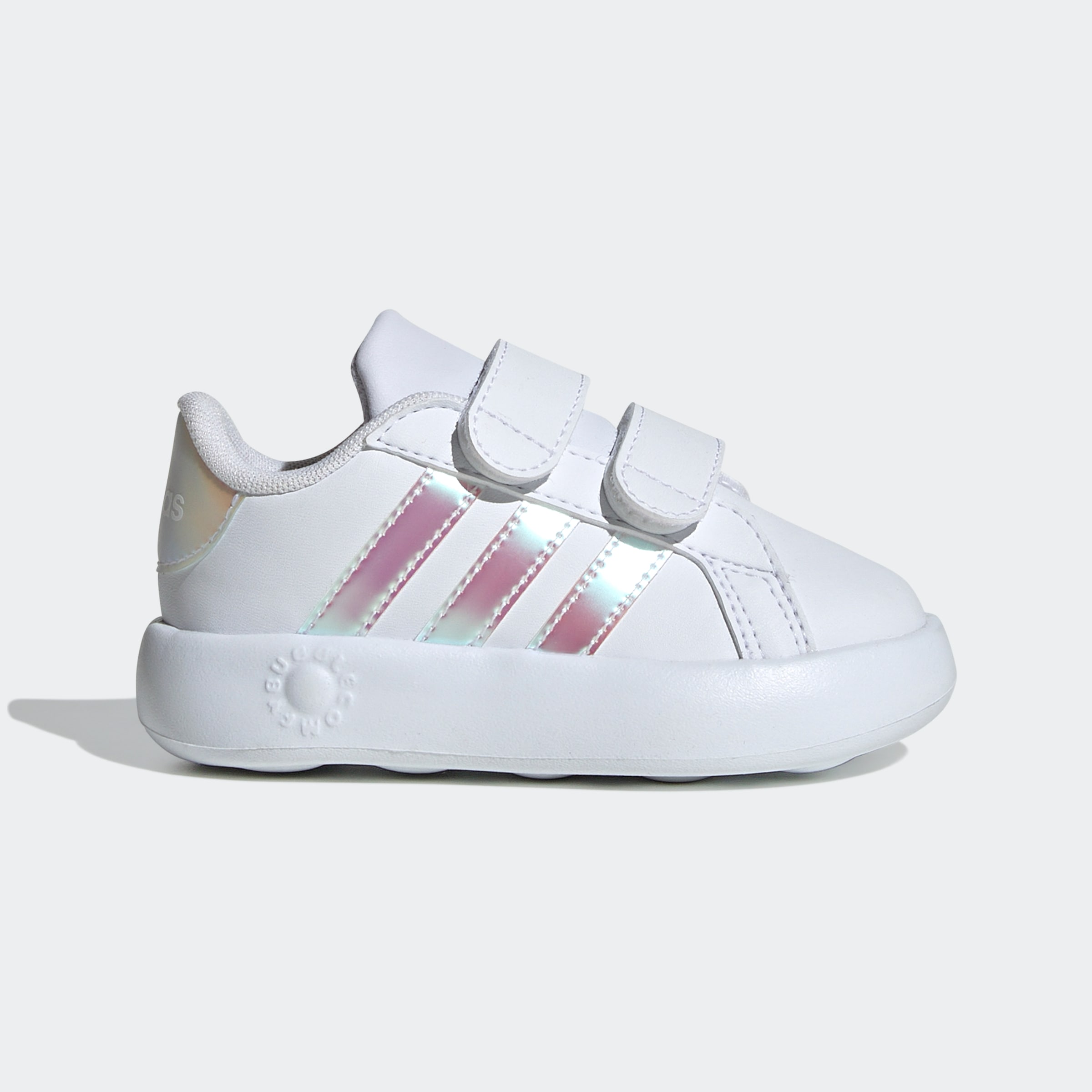 adidas Sportswear Klettschuh »GRAND COURT 2.0 KIDS«, Design auf den Spuren des adidas Superstar, für Kinder