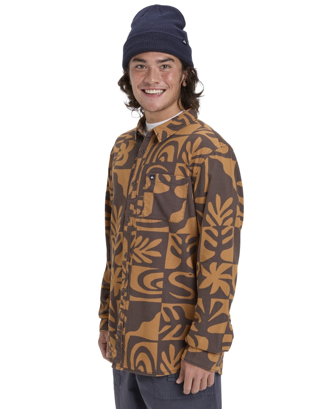 Quiksilver Langarmhemd »Motherfly Printed«