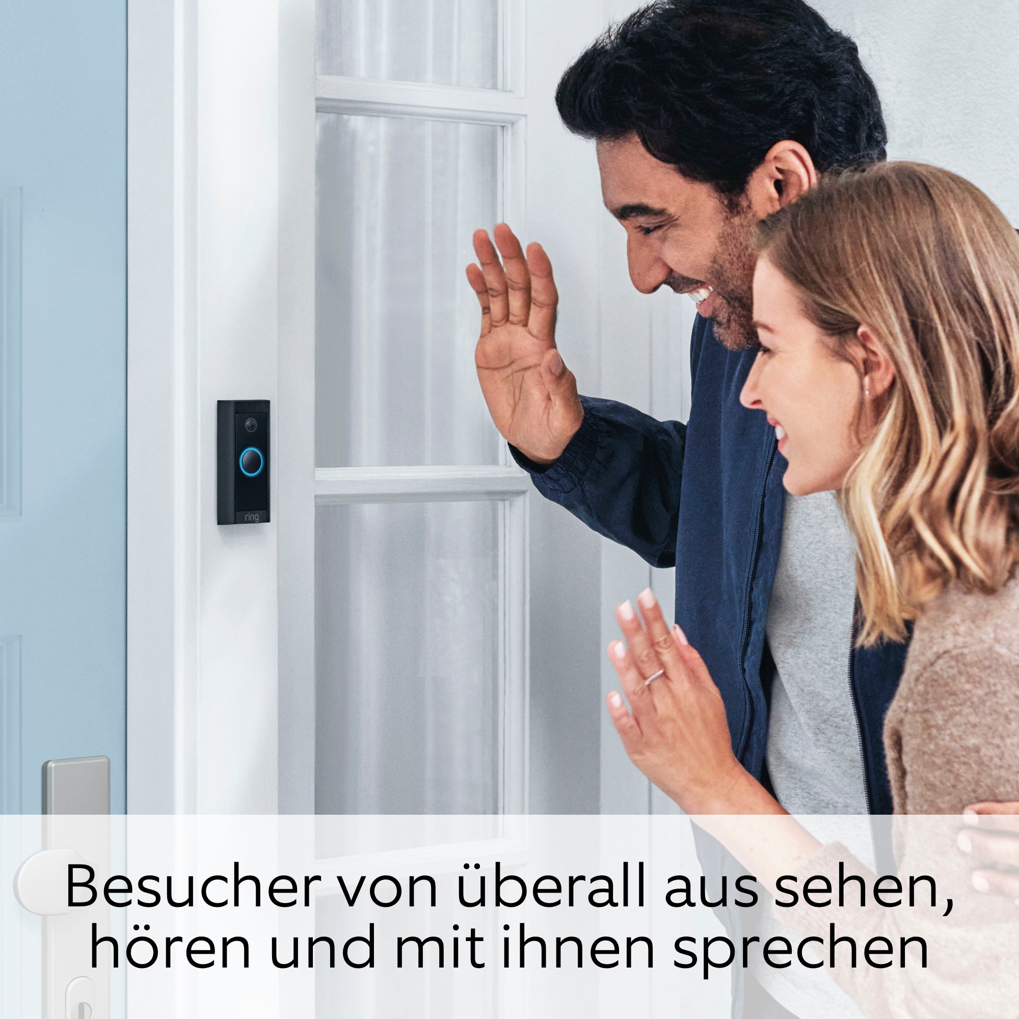 Ring Smart Home Türklingel »Video Doorbell Wired«, Innenbereich-Außenbereich