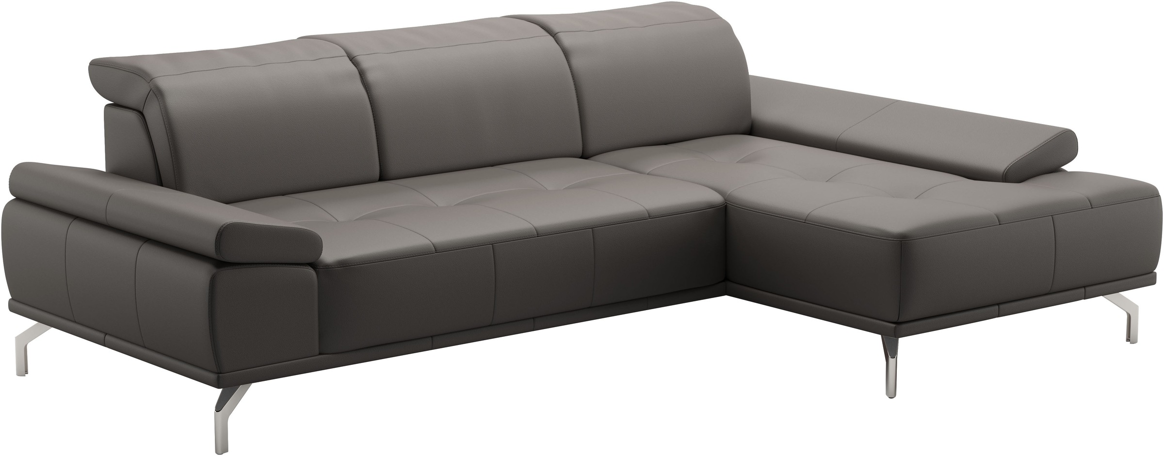Places of Style Ecksofa »Caluna«, Inkl.Sitztiefenverstellung