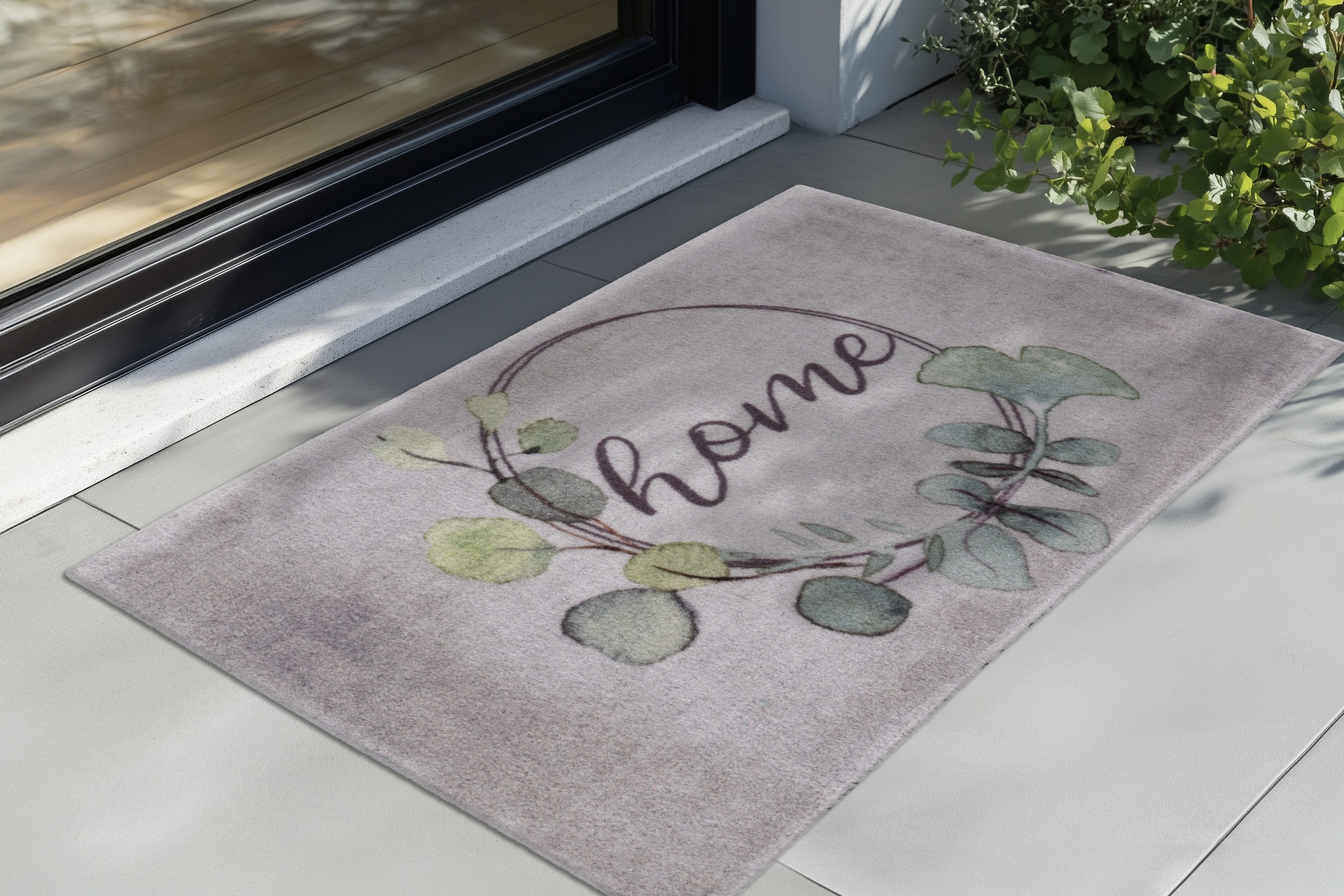 Kayoom Fußmatte »Cosy Entry 825« rechteckig 6 mm Höhe Türmatte, Schmutzfang, Home, Eingang