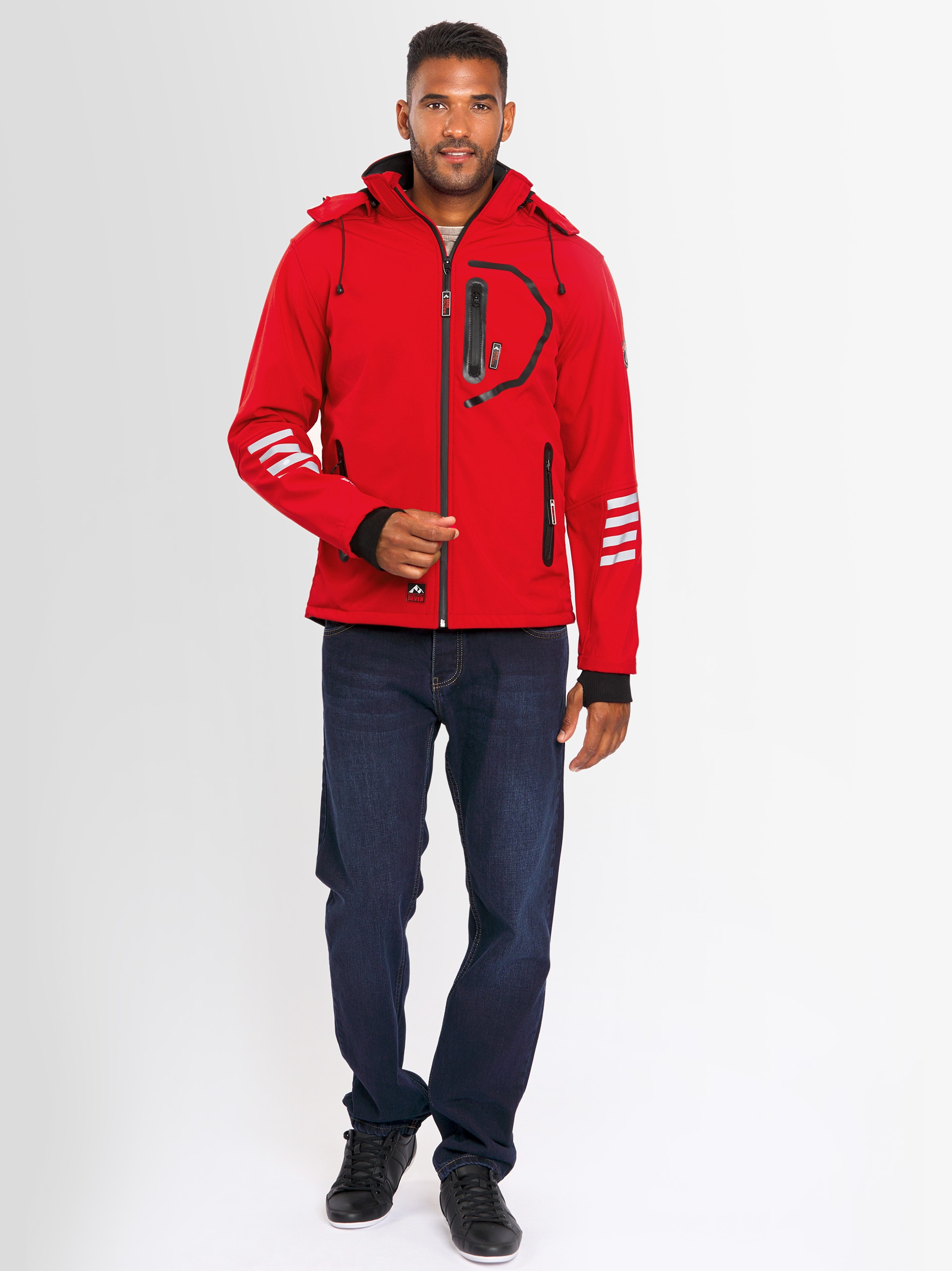 Arctic Seven Softshelljacke »Arctic Seven Herren Softshell Jacke Übergangsjacke AS301«