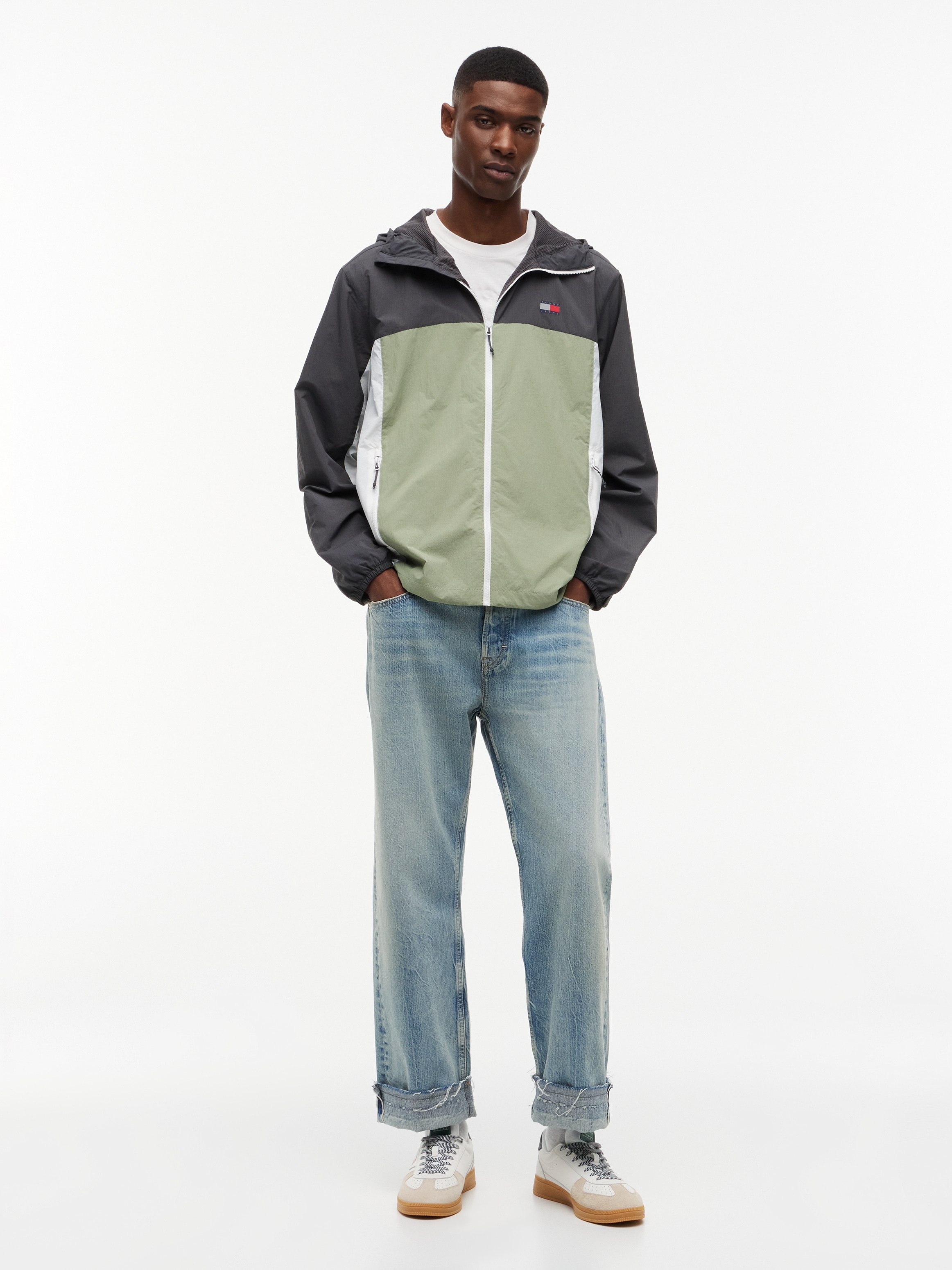 Tommy Jeans Windbreaker »TJM CHICAGO PACKABLE« mit Kapuze verstaubar, relaxed fit