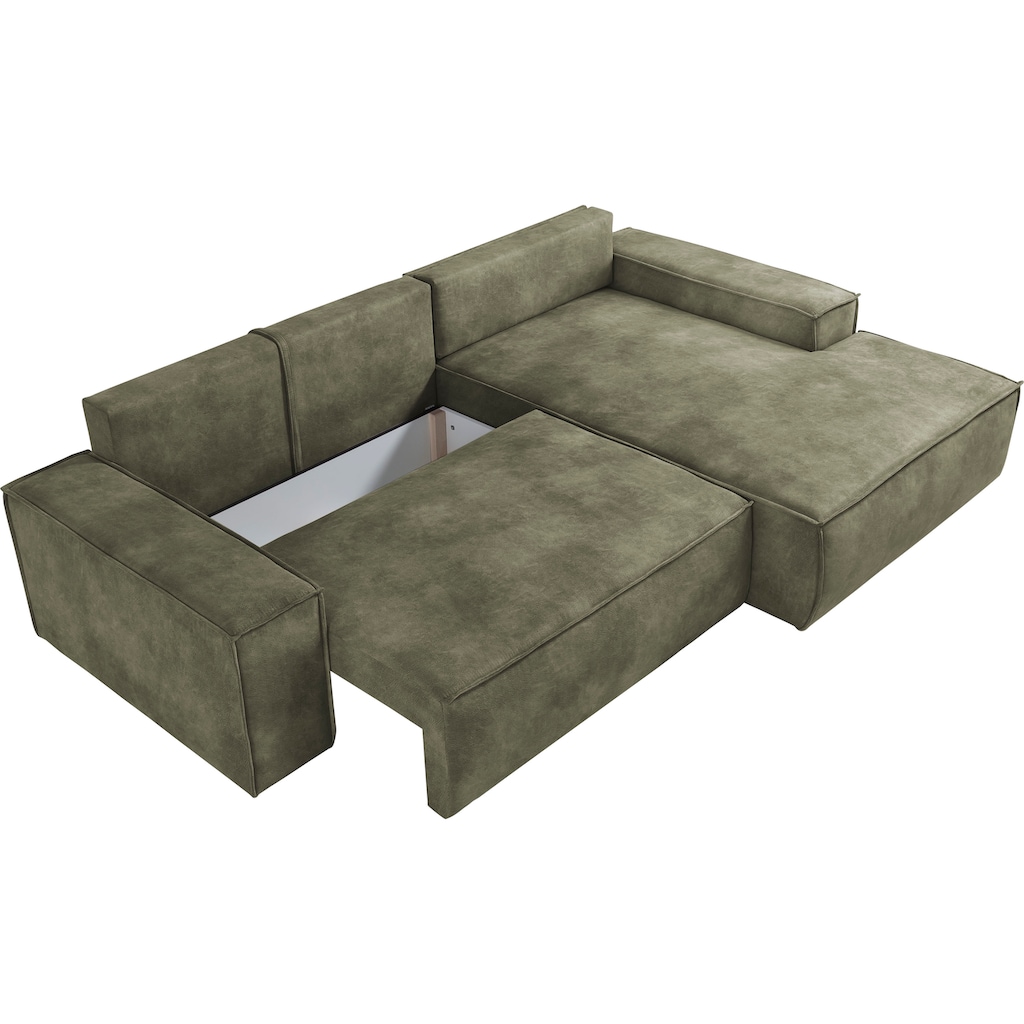 Home affaire Ecksofa »SHERWOOD Schlafsofa 267 cm«