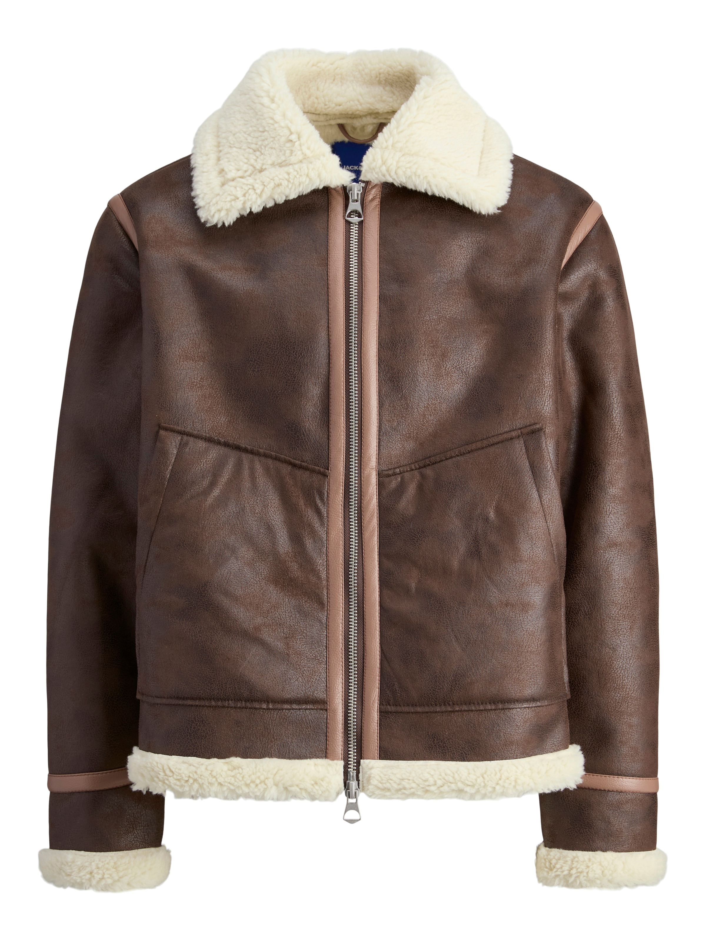 Jack & Jones Bomberjacke »JORLIVERPOOL AVIATOR JACKET SN«, ohne Kapuze