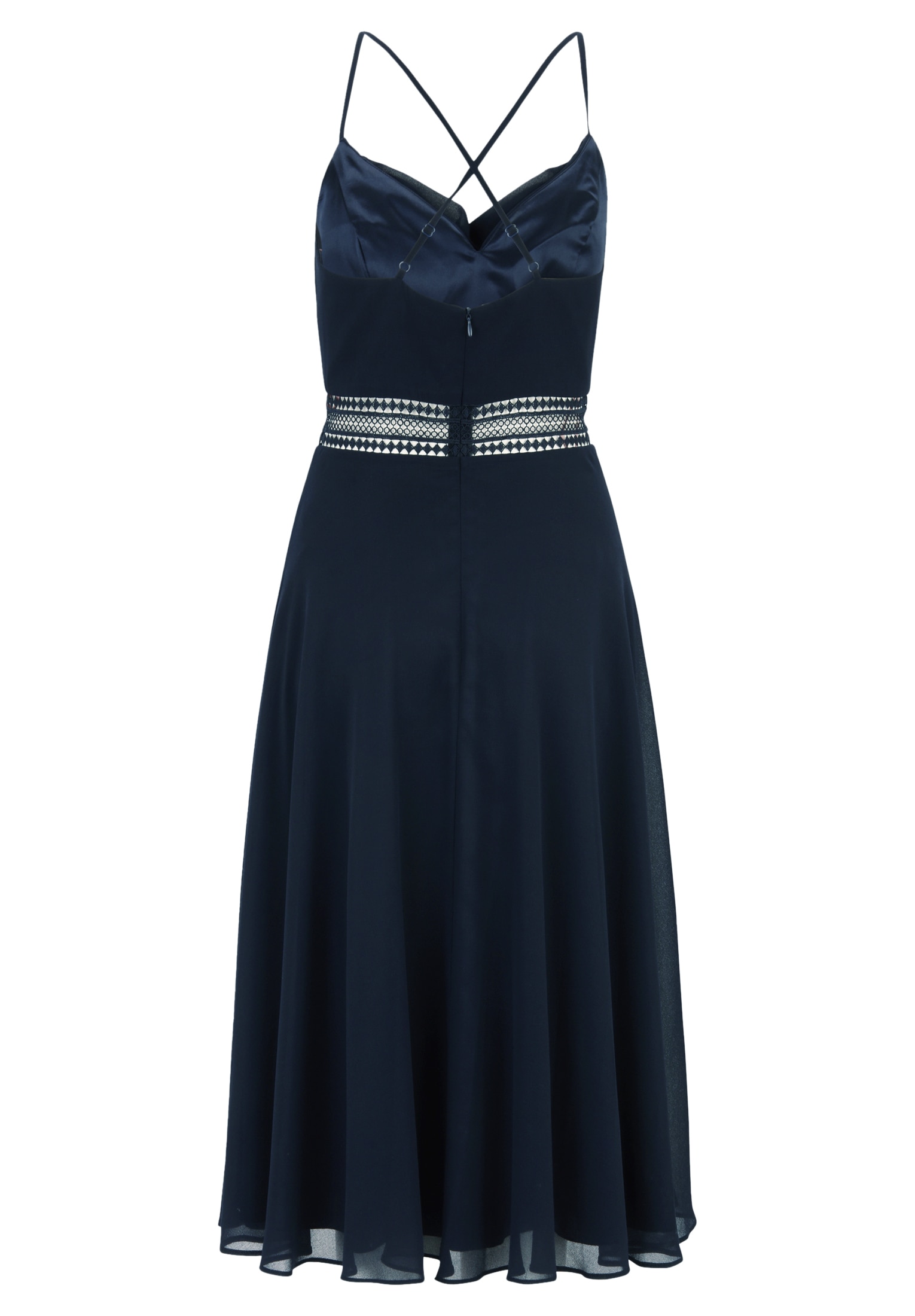 Vera Mont Cocktailkleid »Cocktailkleid mit Wasserfallausschnitt«