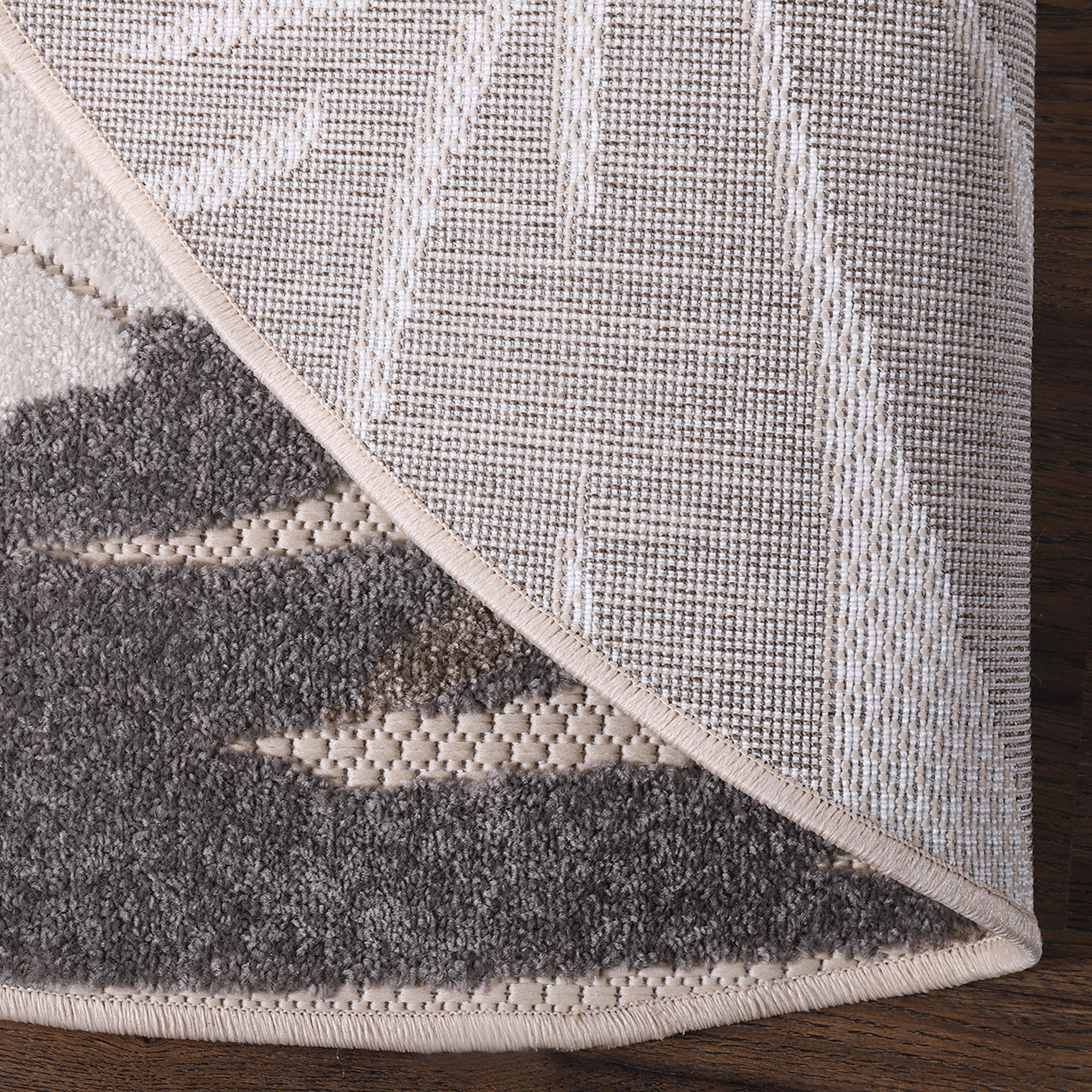 Sanat Teppich »Floral Outdoor«, rund, 6 mm Höhe, In- und Outdoor geeignet, florales Design, Balkon, Terasse