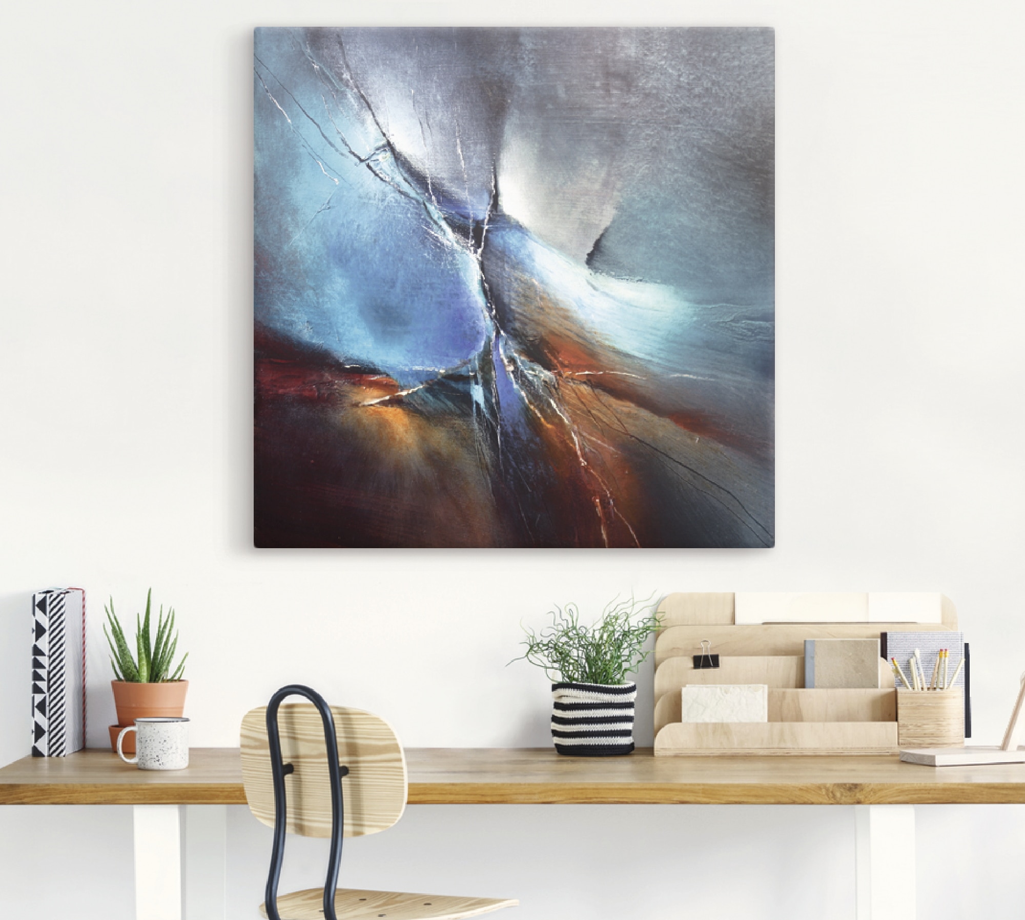 Artland Wandbild »Frühling im Eistobel« Muster 1 Stk. tlg. als Alubild, Leinwandbild in verschied. Größen