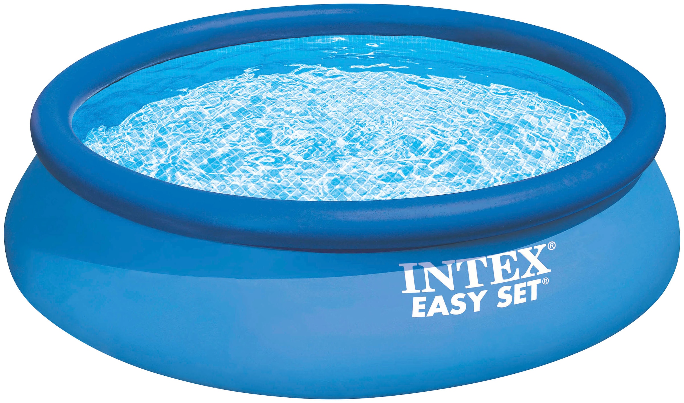Intex Rundpool »GN »EasyPool« 396x84 cm«, (Set), inkl. hochwertigem Intex Pool-Reinigungsset